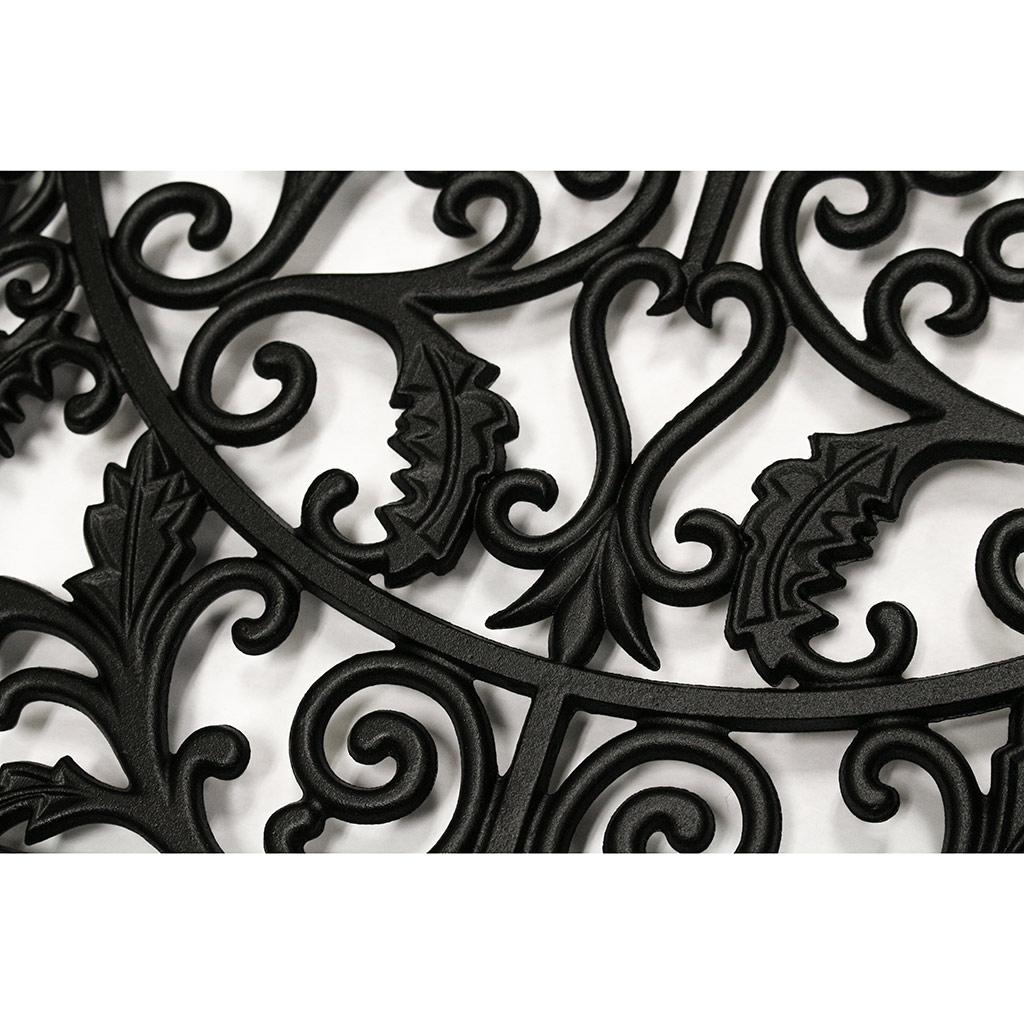 Insert de portail en bois rectangulaire 24 x 15 po