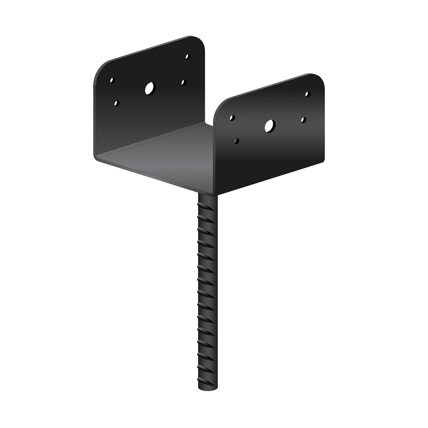 Supports d'étrier de poteau 6 po