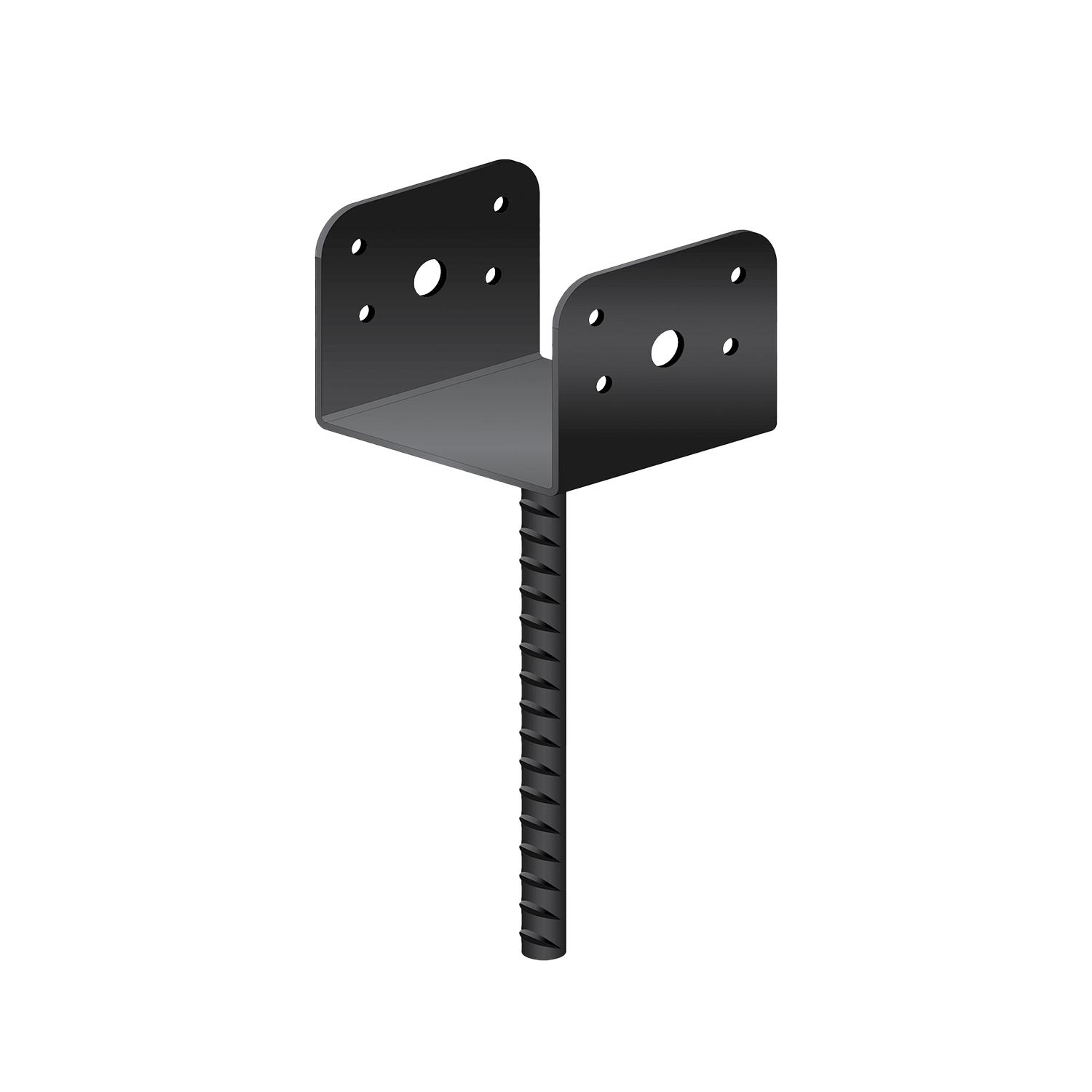 Supports d'étrier de poteau 4 po