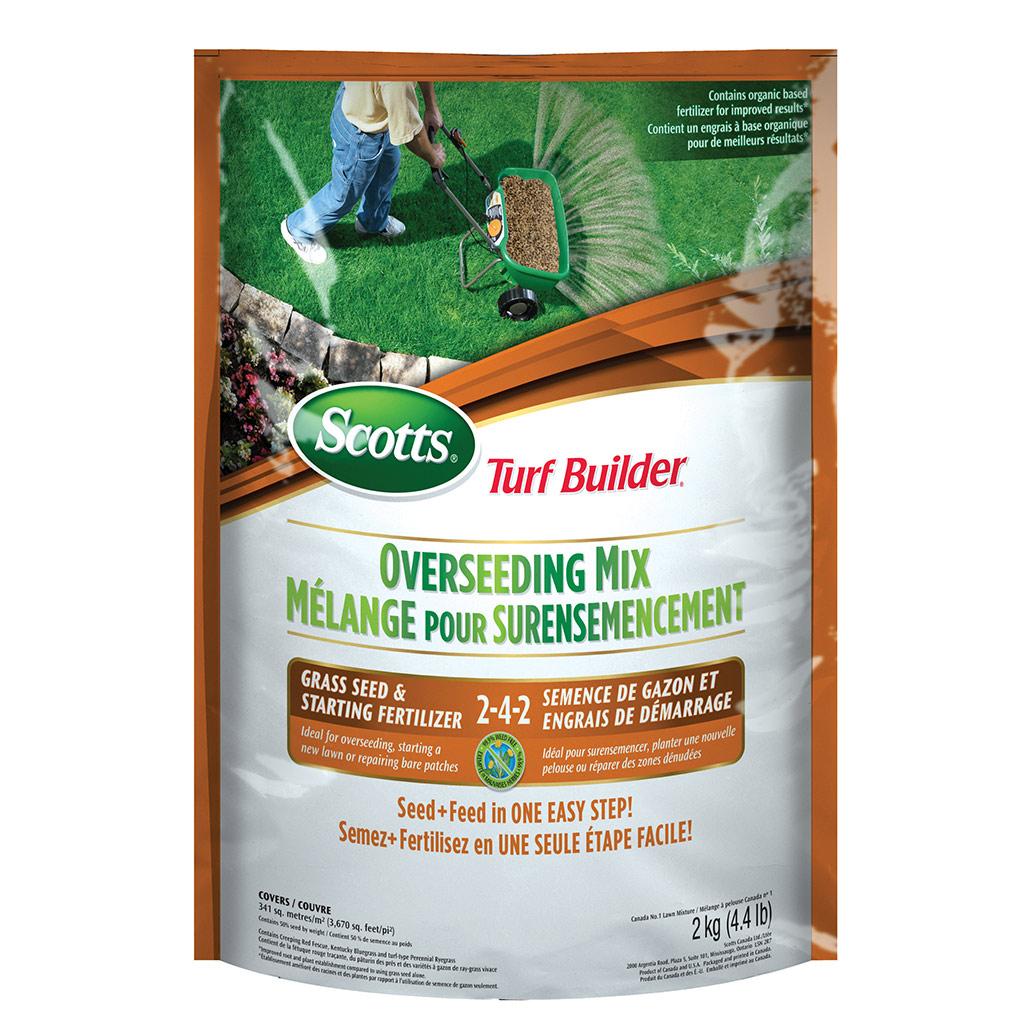 Mélange ensemencement et engrais Scotts Turf Builder 2-4-2