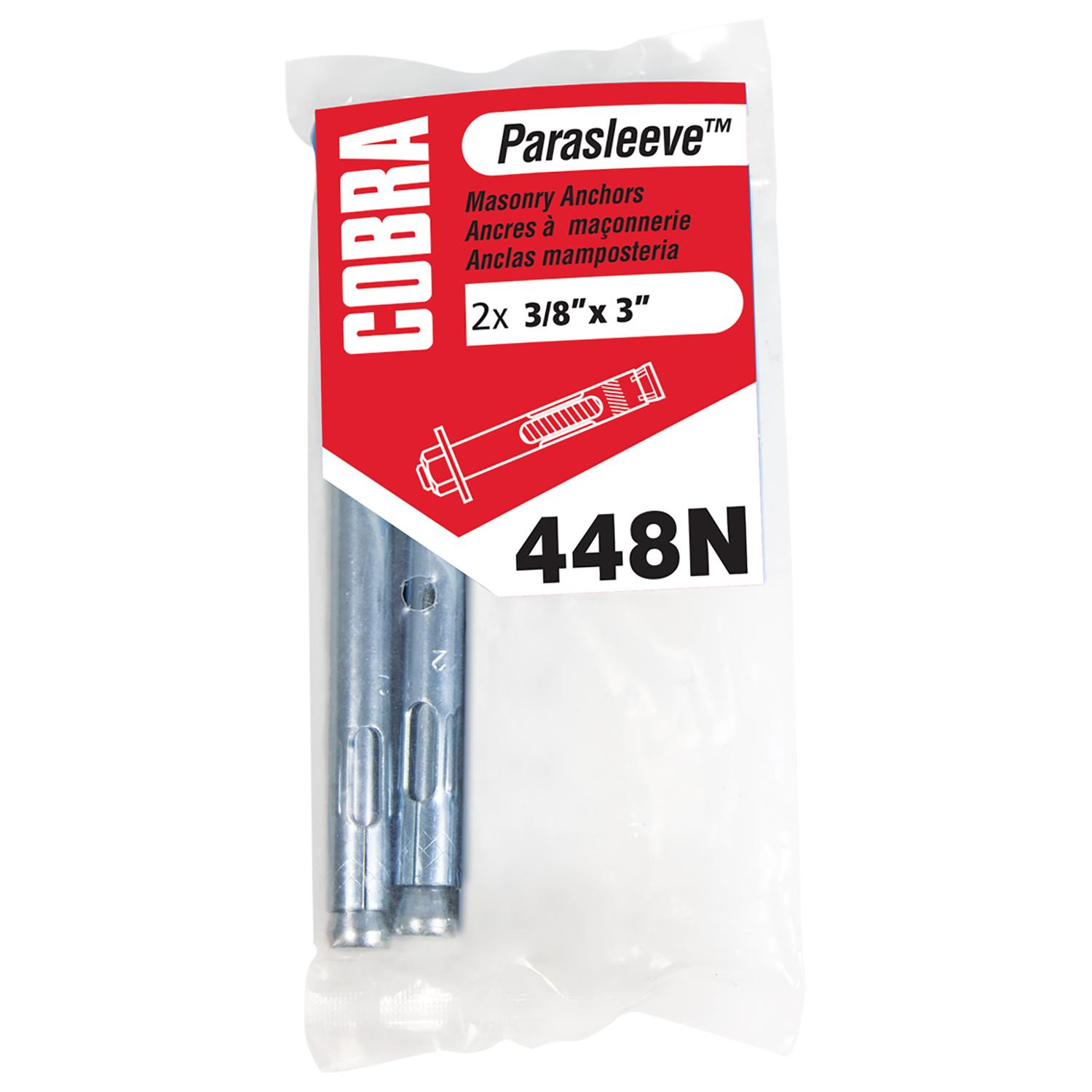 ParaSleeve 3/8-n x 3"-2/Pack