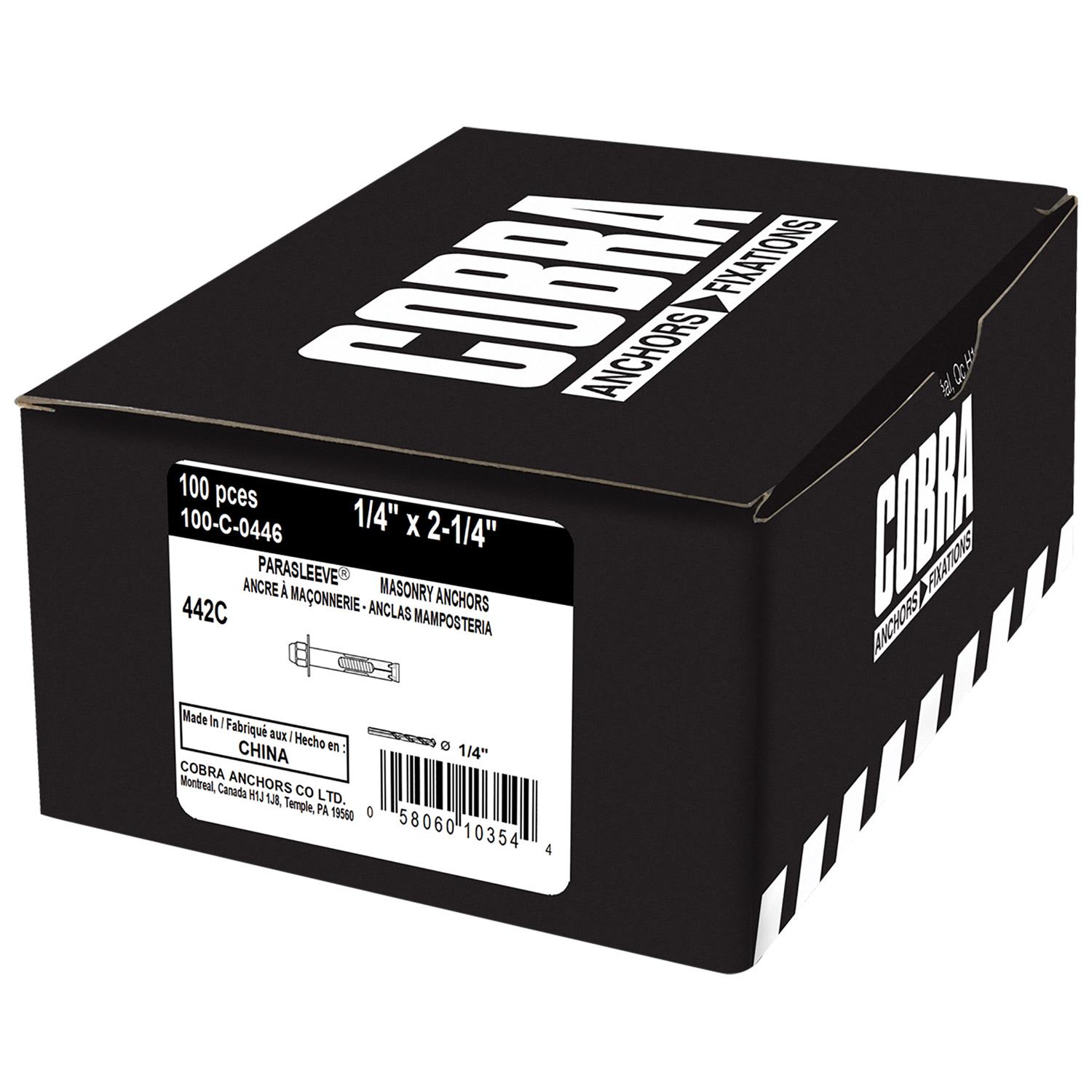 ParaSleeve 1/4" x 2-1/4"-100/Pack
