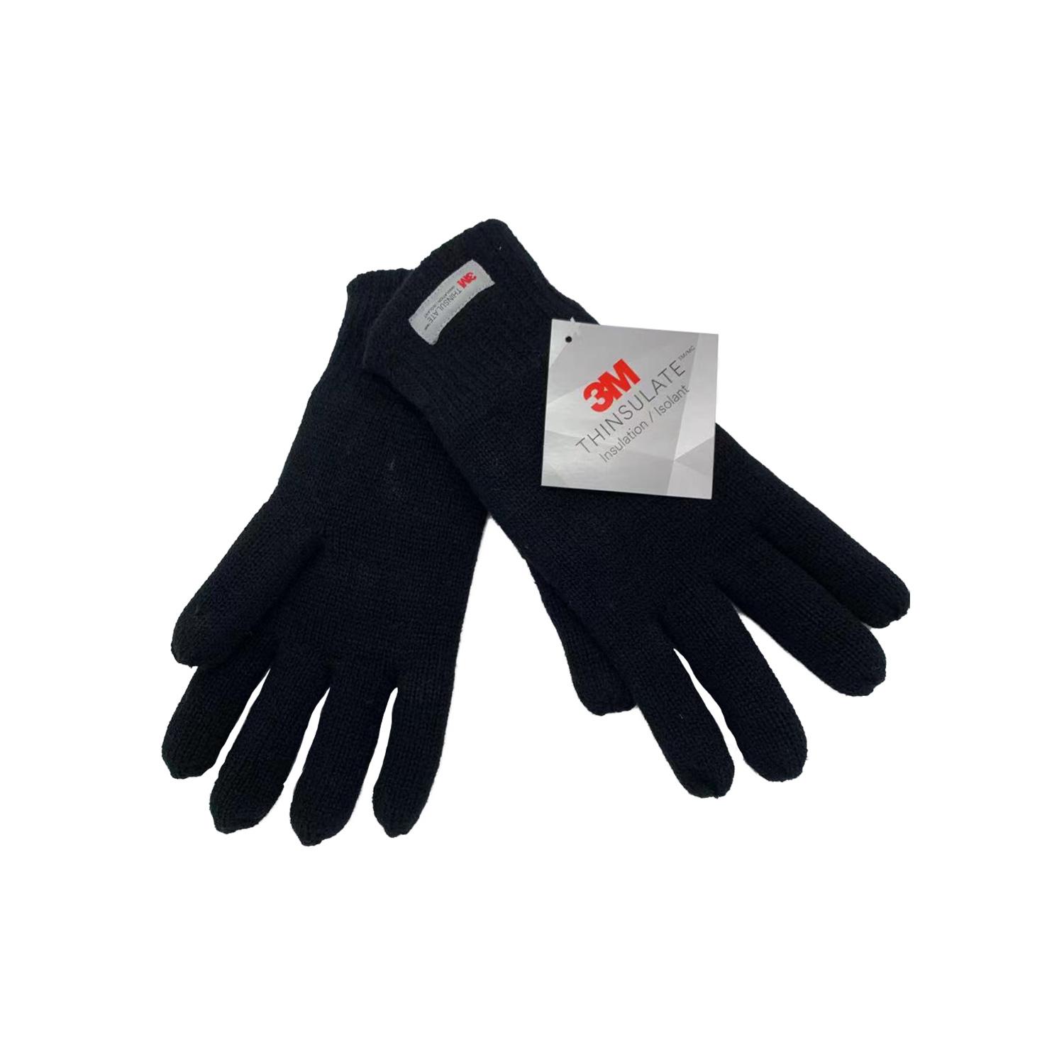 Acrylic Knit Thin Gloves