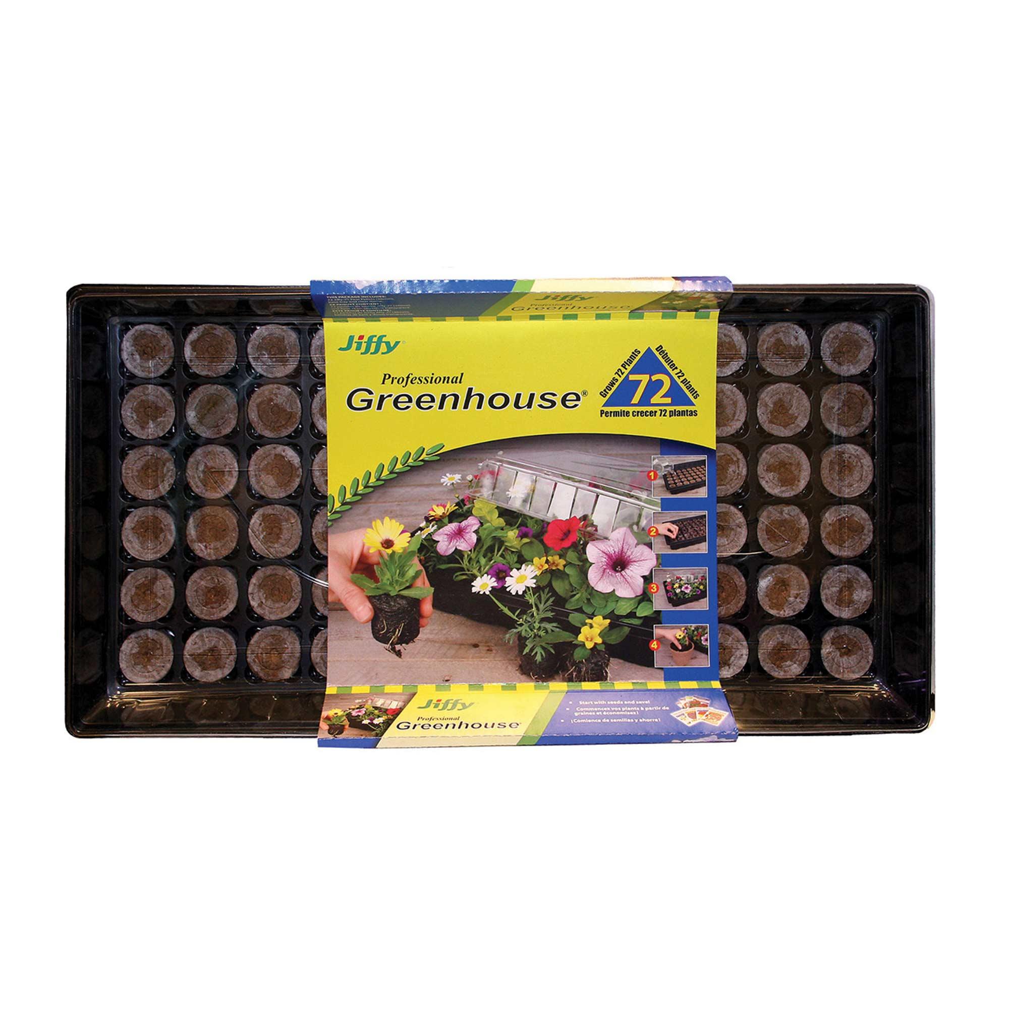 Serre professionnelle Jiffy 72