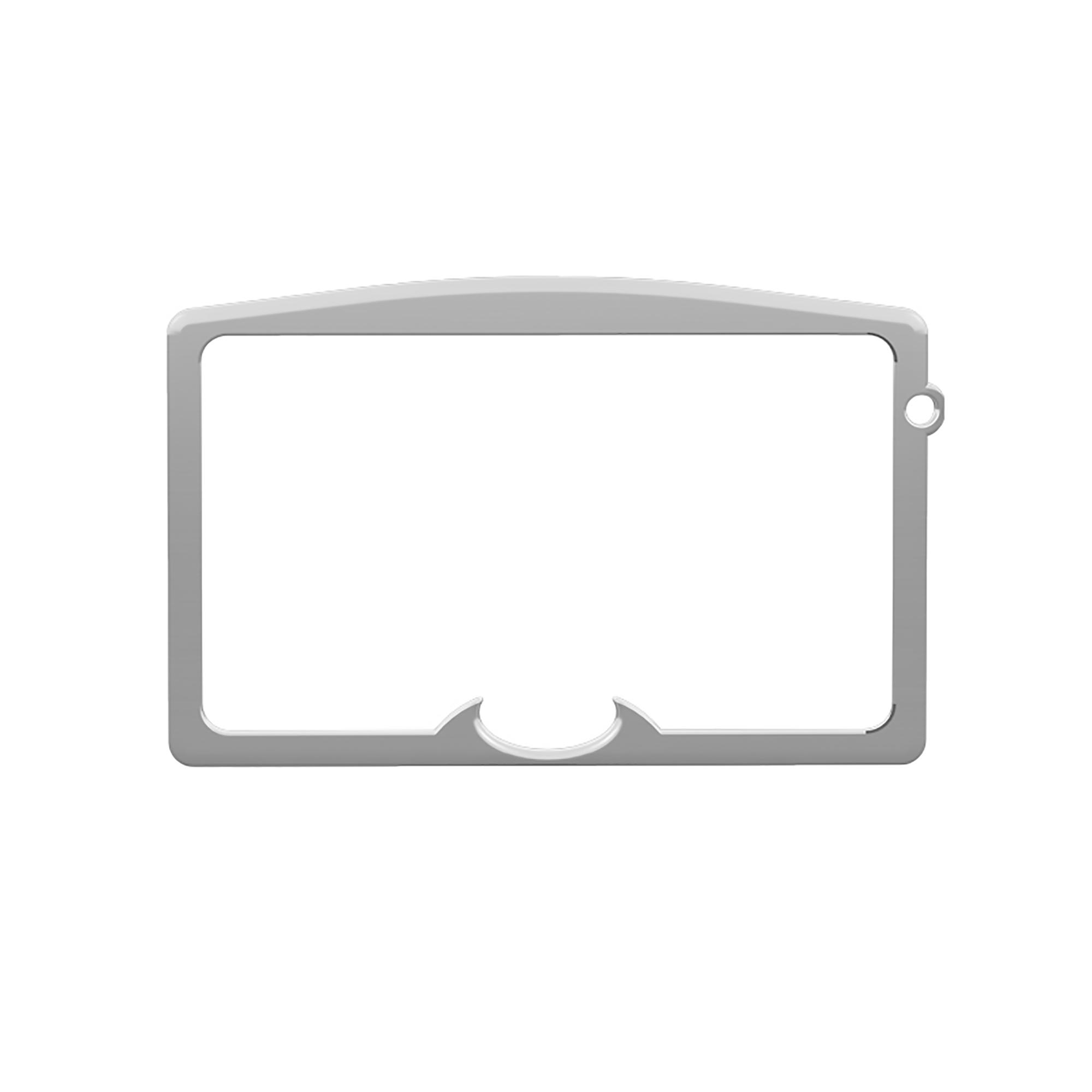 Osburn 1600 Brushed Nickel Cast Iron Door Overlay