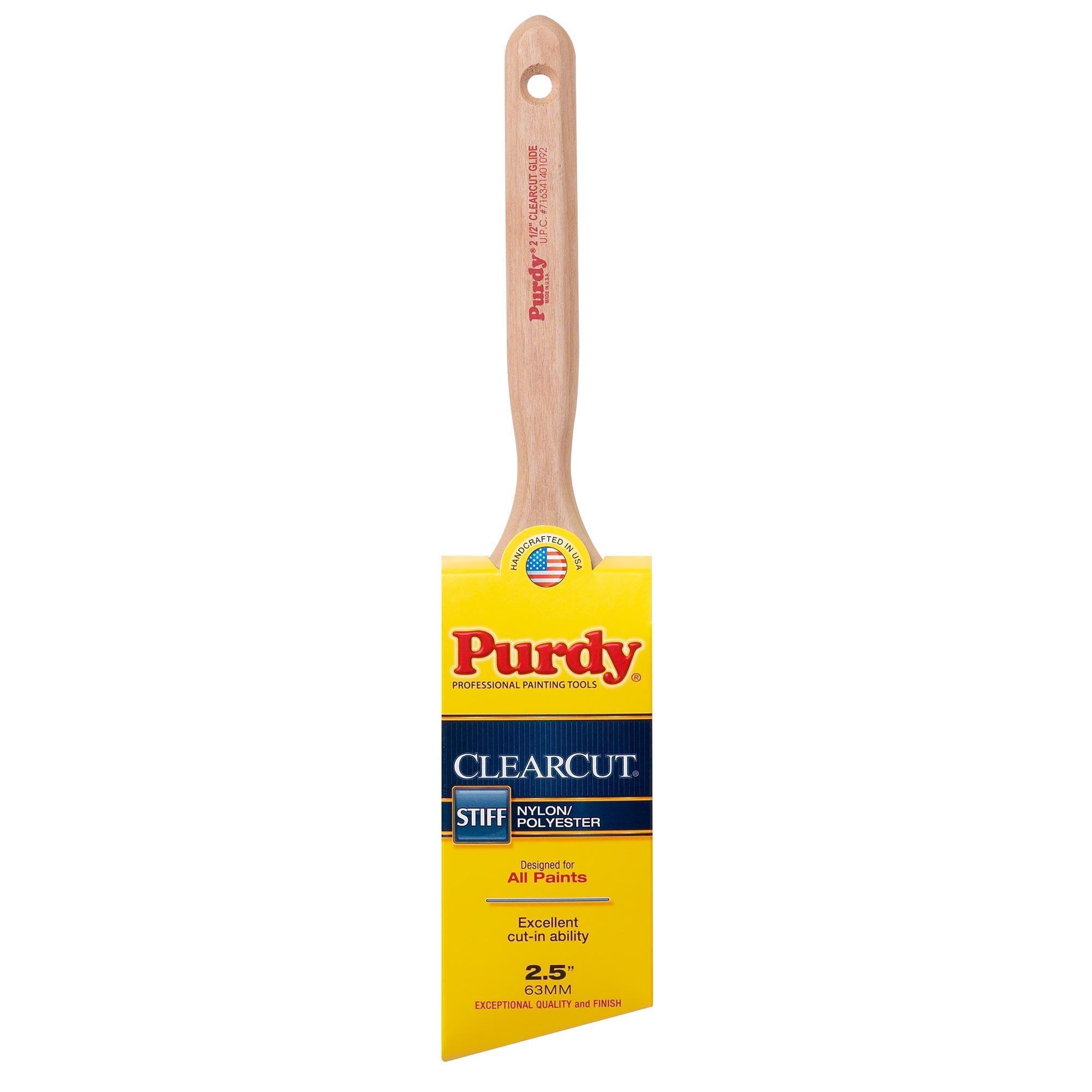 Purdy Clearcut Glide Angled Paint Brush 2-1/2 in