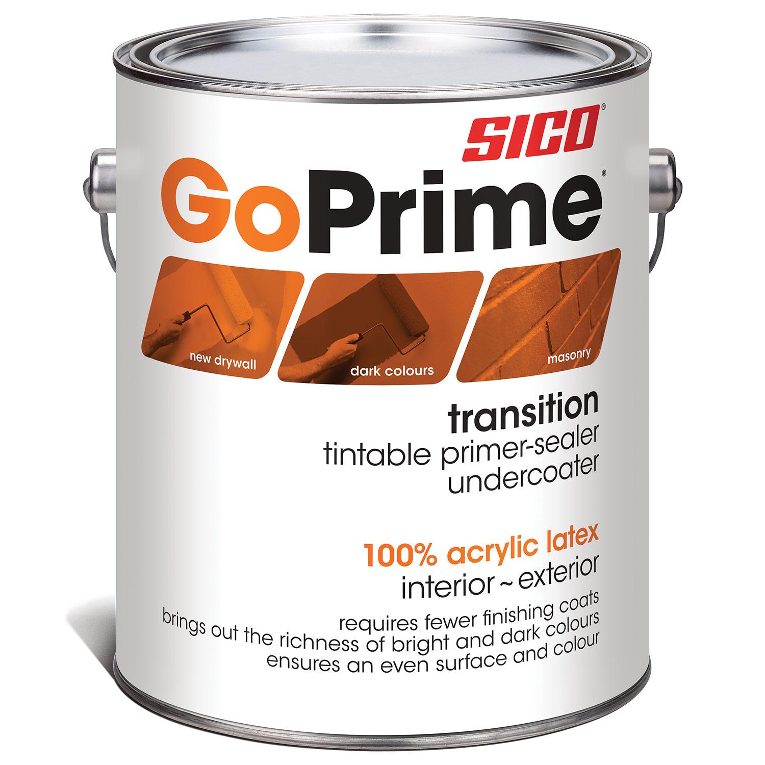 Apprêt intérieur et extérieur Sico GoPrime Transition 3,78 L