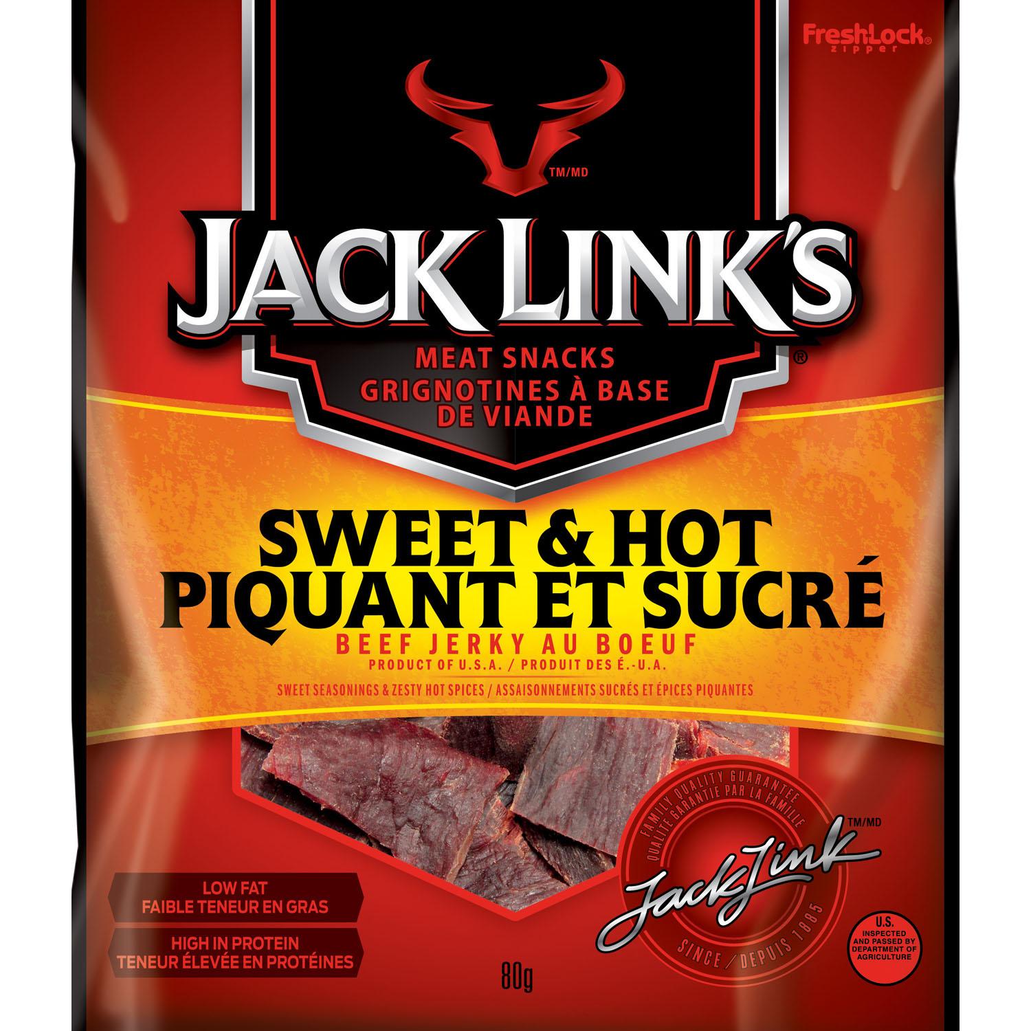 Jerkey de bœuf sucré et chaud 80 g