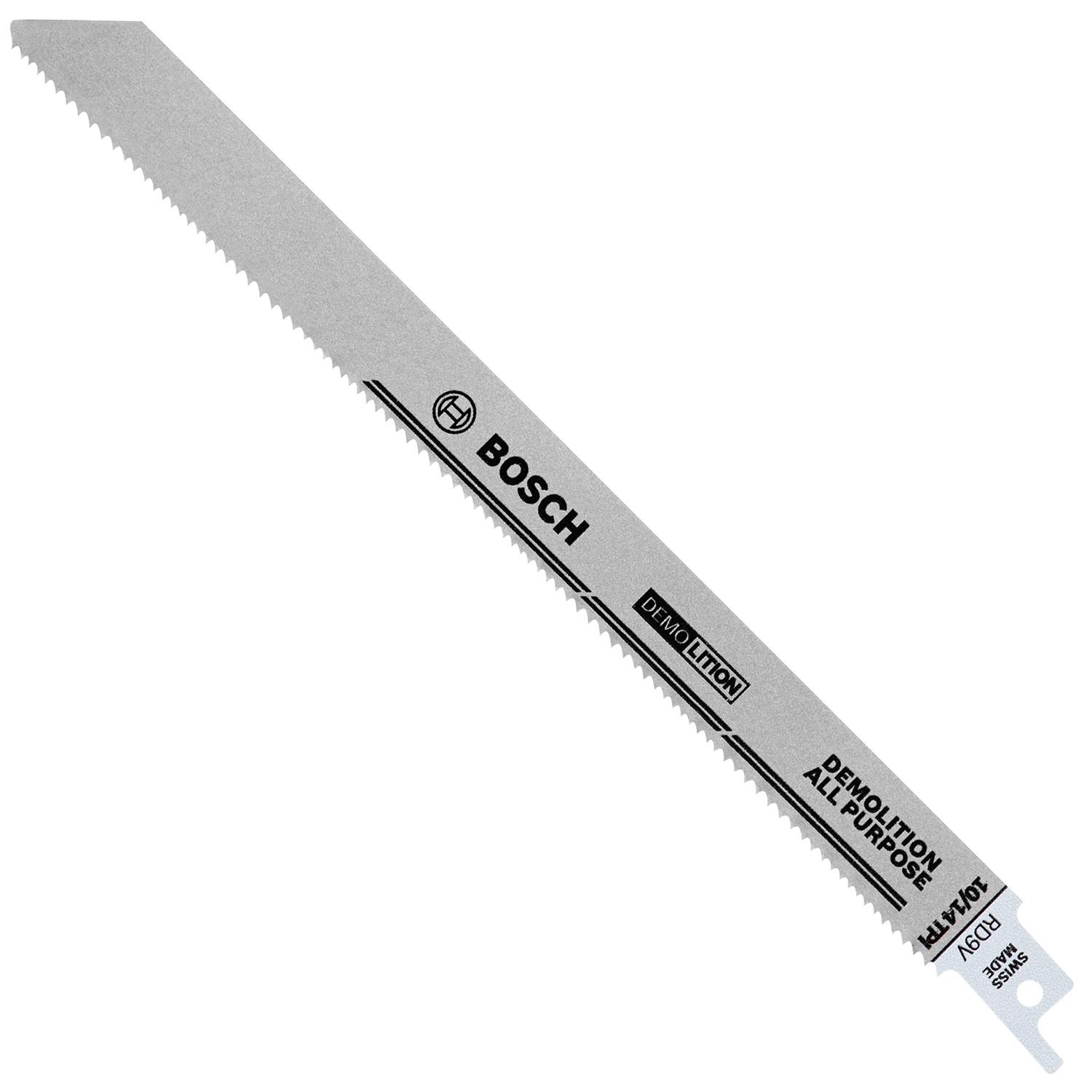 Reciprocating Saw Blade 9 x 10-14 TPI Demo 5/Pack