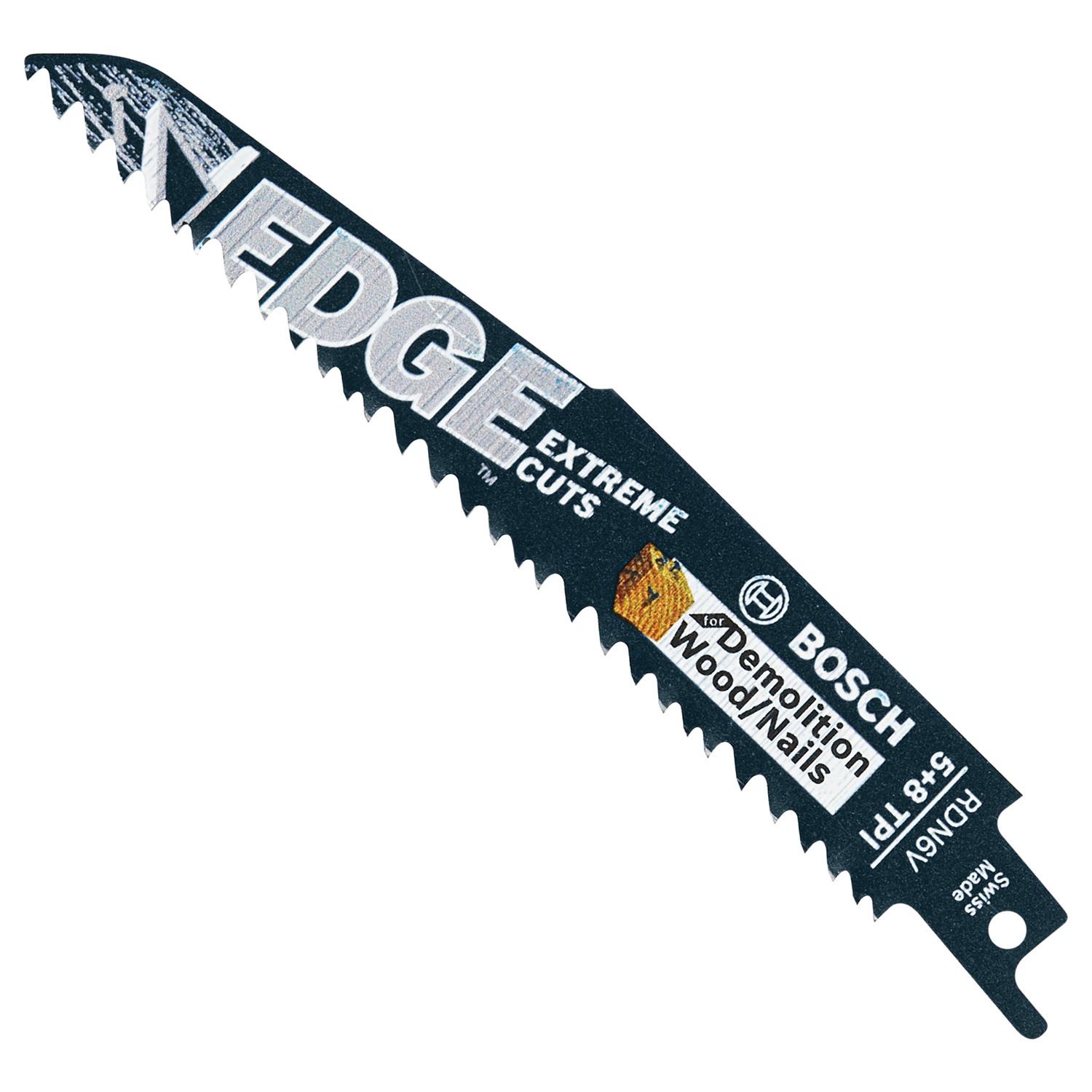 Recip Saw Blade 6" x 5-8 TPI Demo 5Pk
