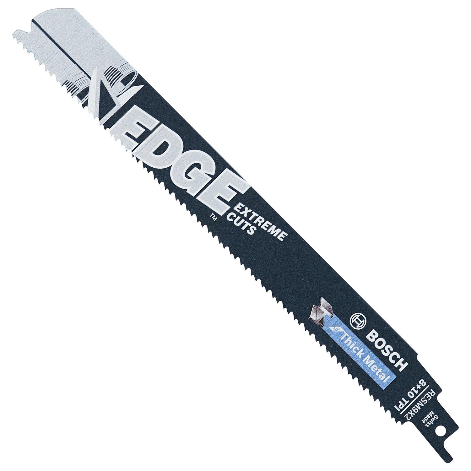 Edge Recip Saw Blade 9" 8-10 TPI Edge Recip 5Pk