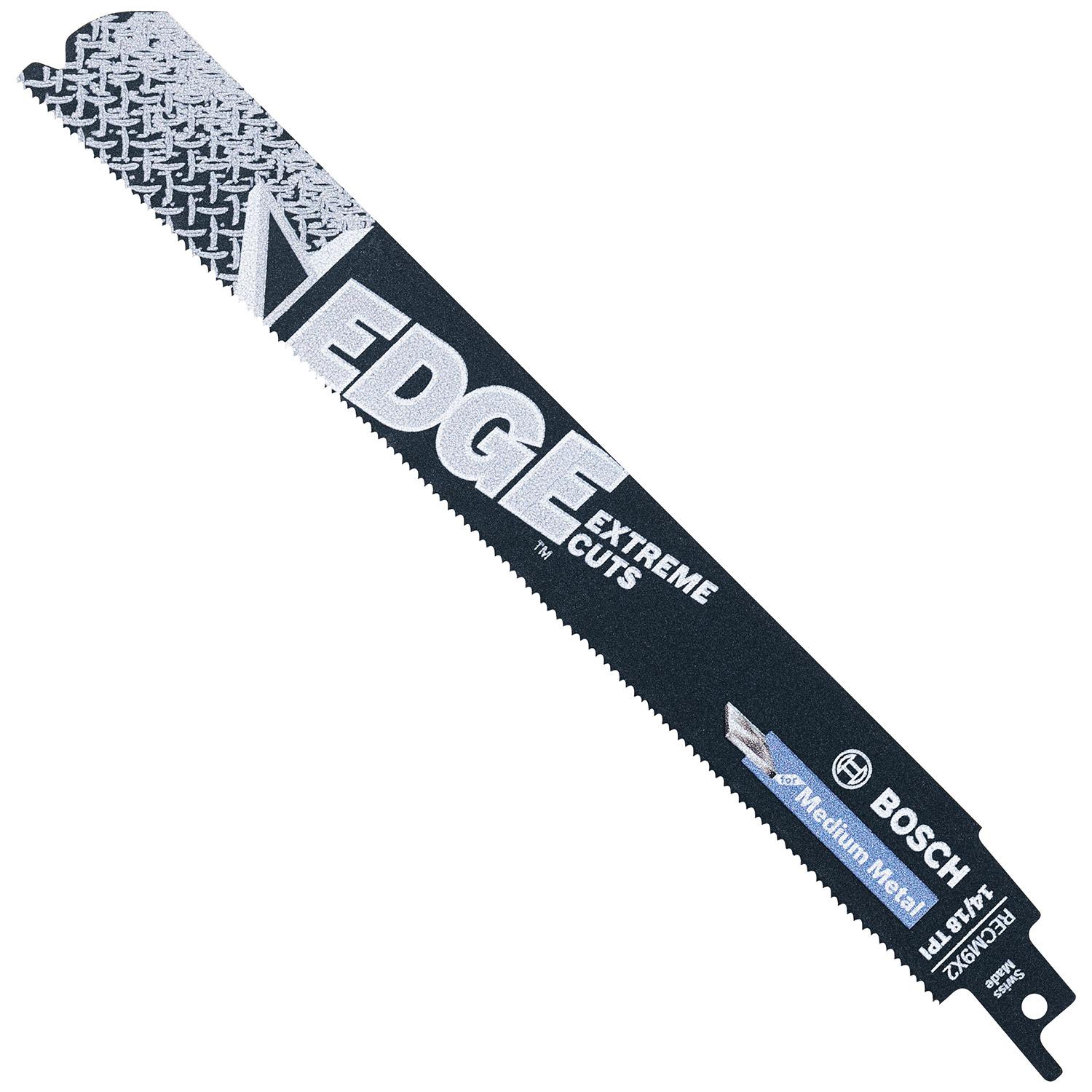Edge Recip Saw Blade 9" 14-18 TPI Metal Cut 5Pk