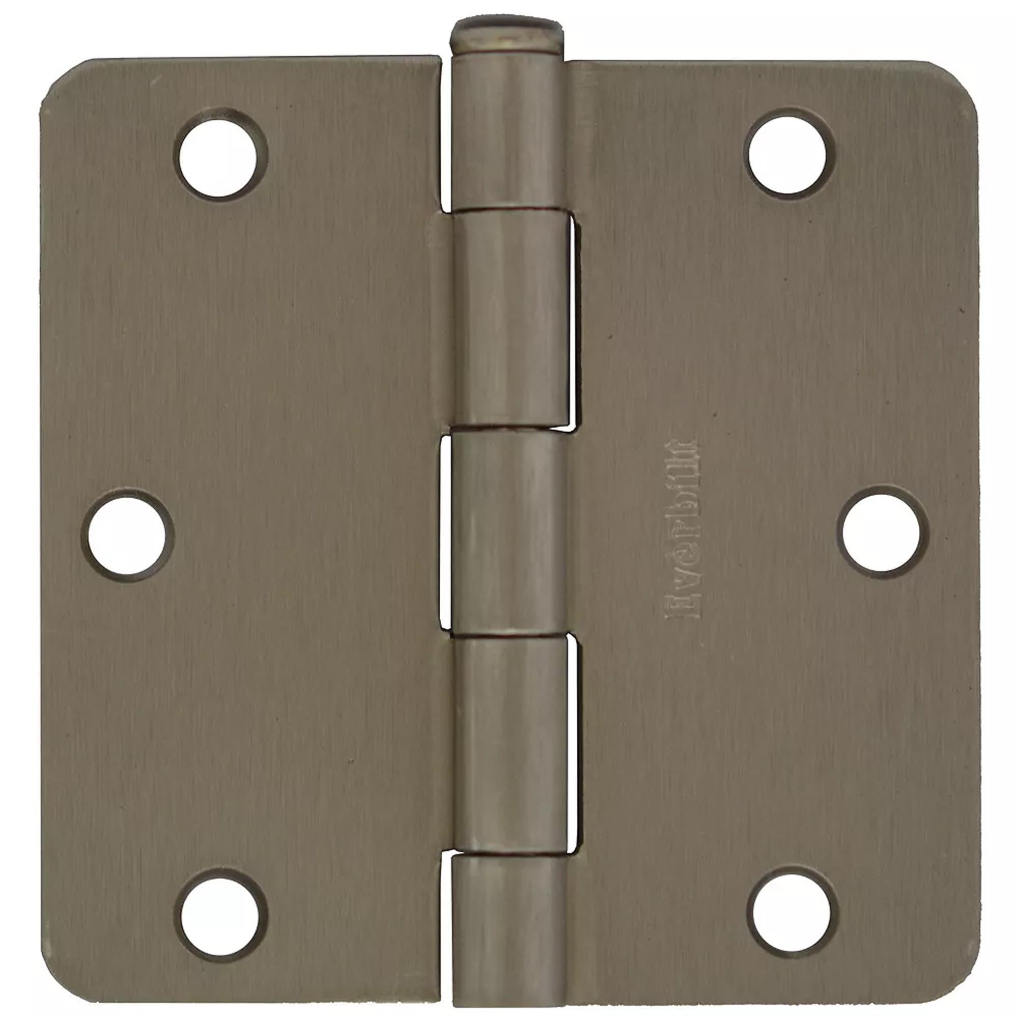 3-1/2" Satin Nickel Residential Door Hinge
