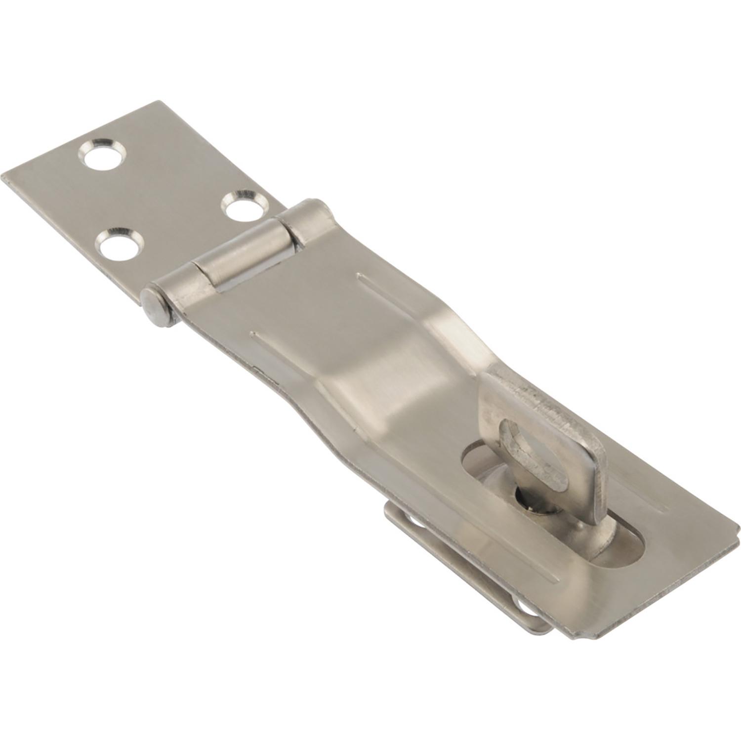 4-1/2" Stainless Steel Swivel Staple Safety Hasp
