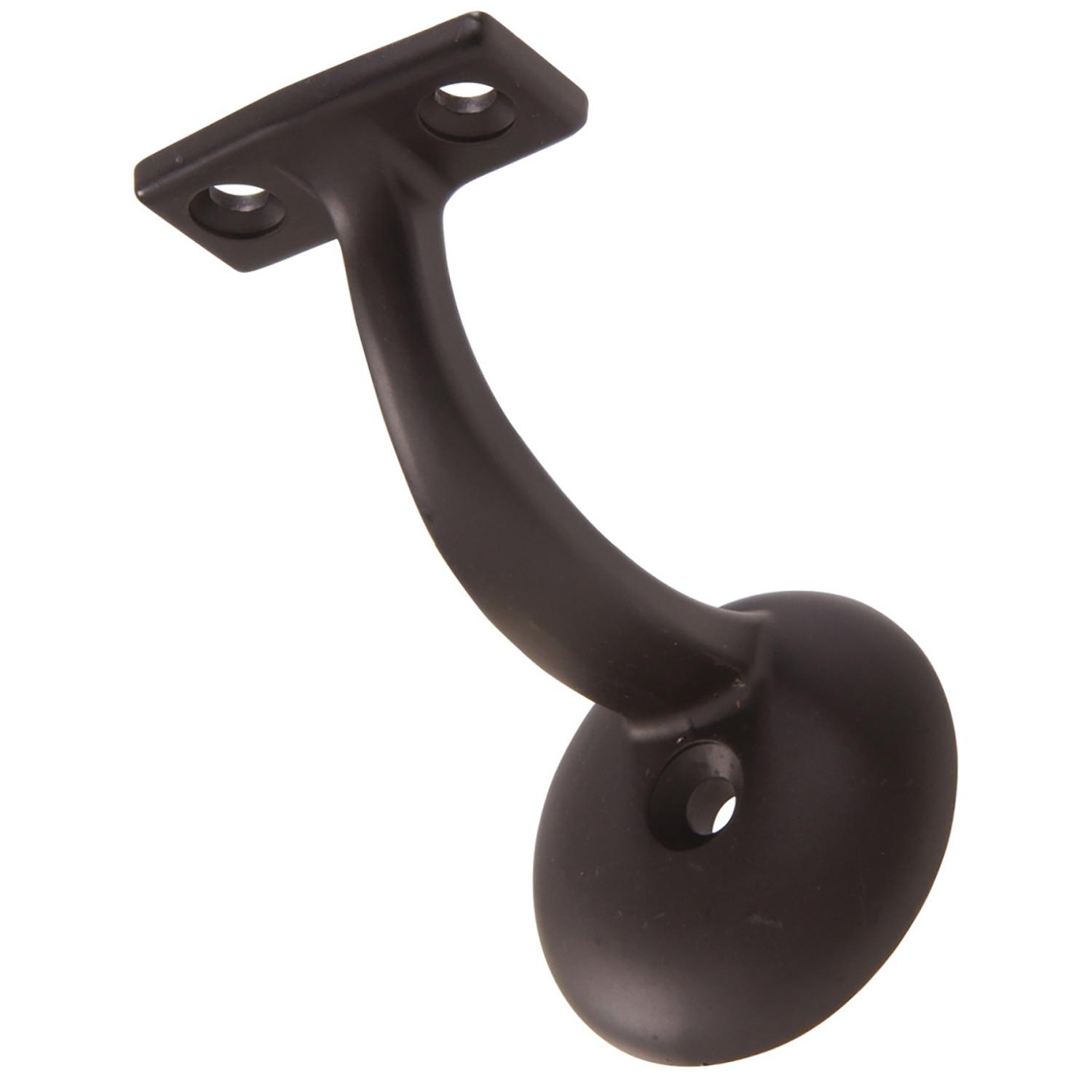 Supports de rampe ornementale en bronze huilé