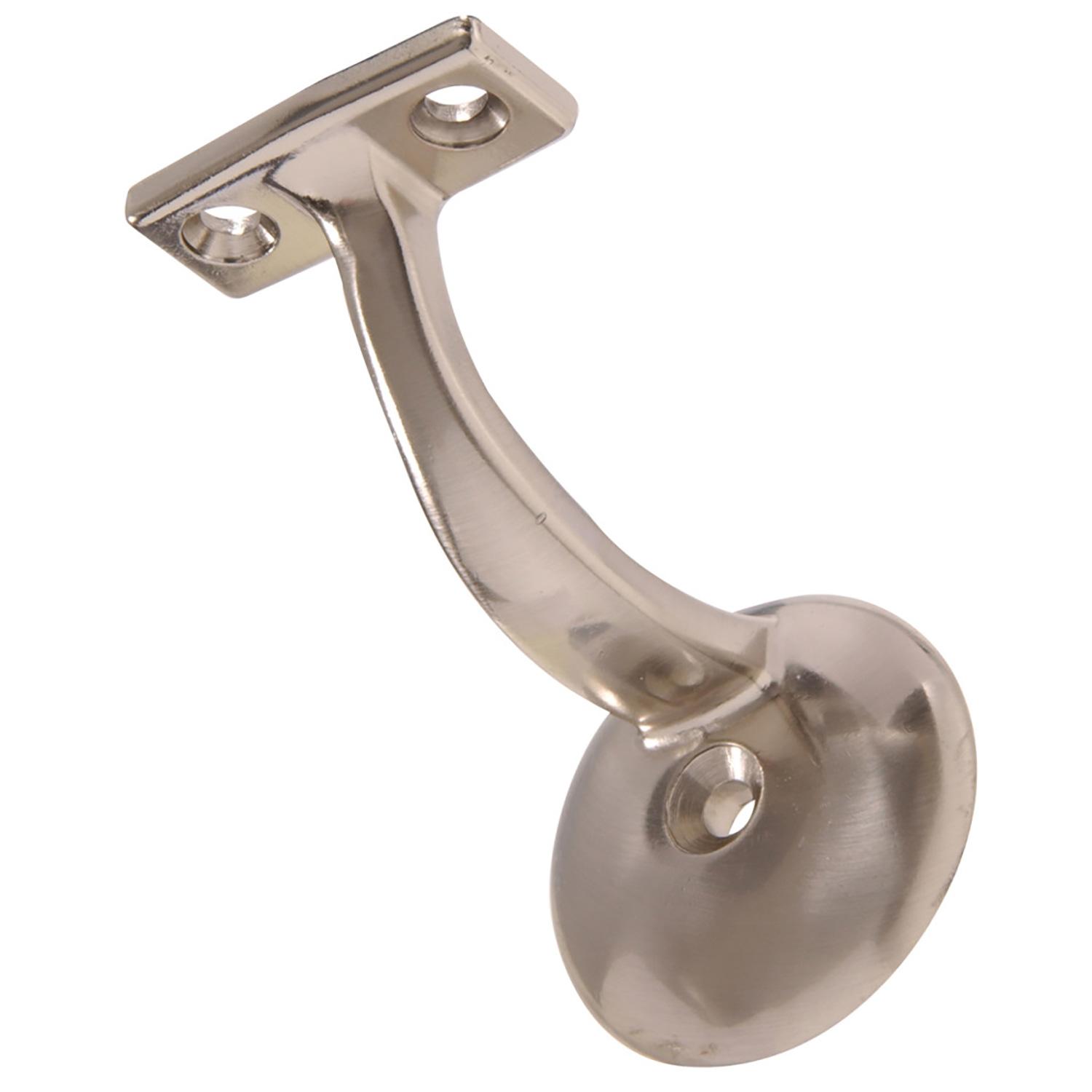 Supports de rampe ornementale en nickel satiné