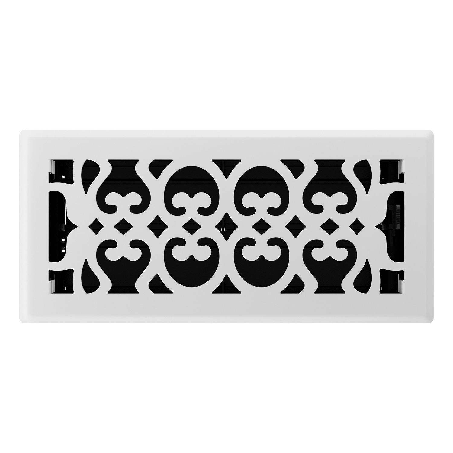 4" x 10" Victorian Floor Register