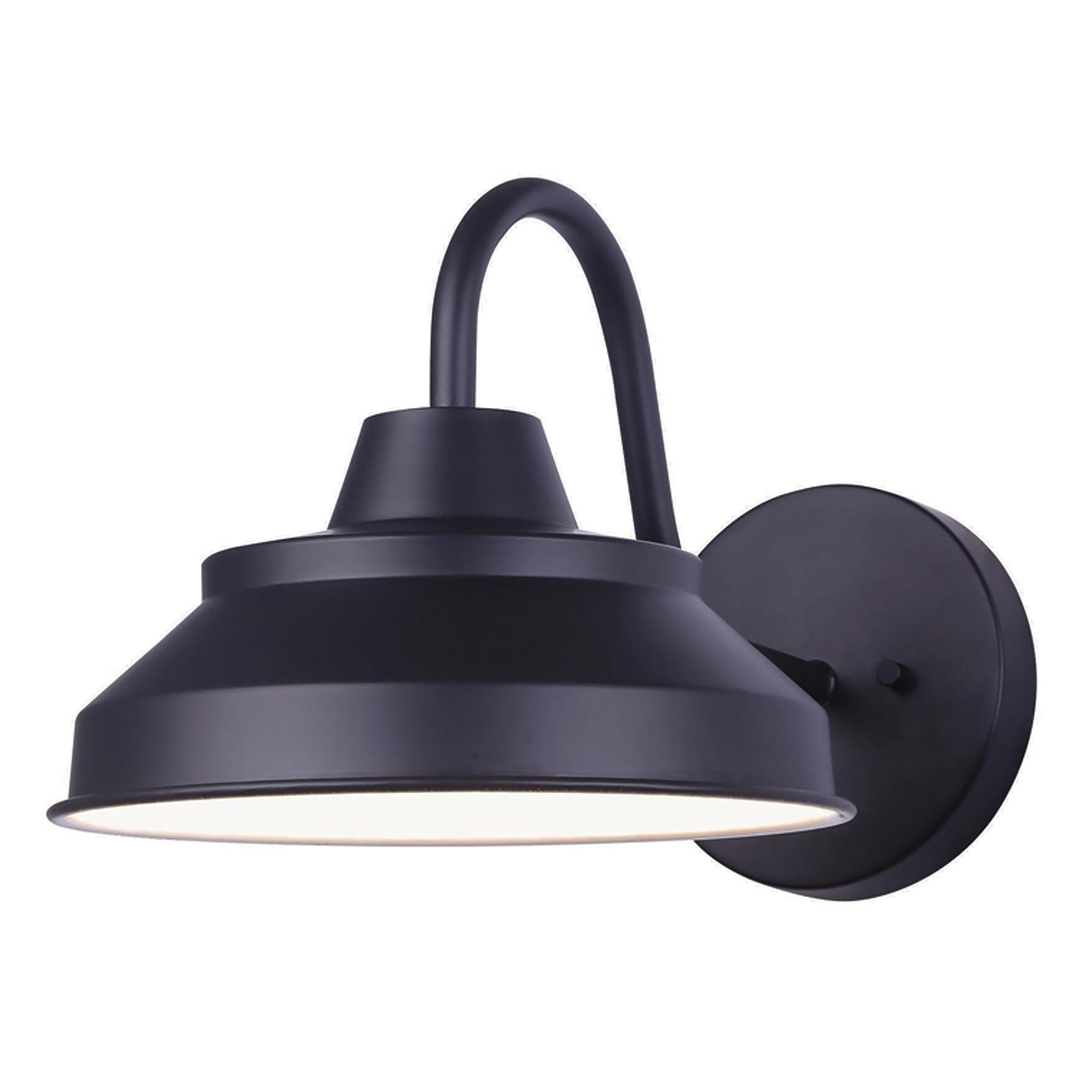 Lumière de grange DEL 10 po noir