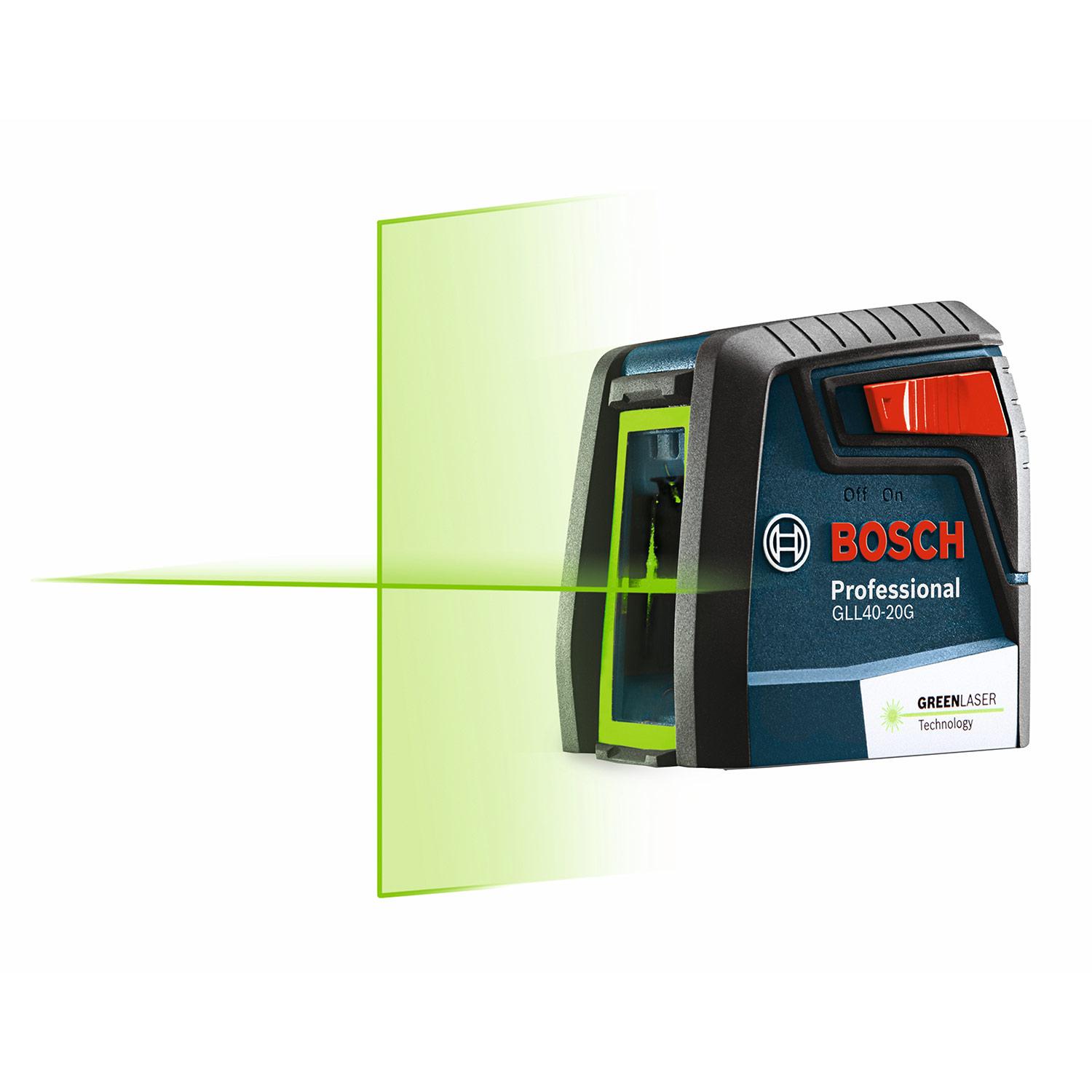 Green-Beam Self-Leveling Cross-Line Laser