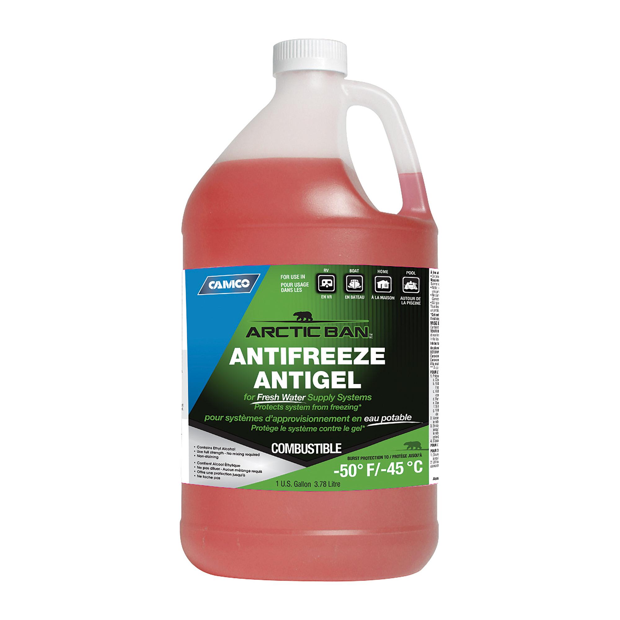 Antigel pour VR Artic Ban -50 F (-45 C) mélange d'alcool