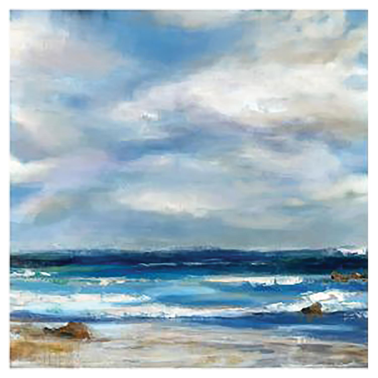 23" x 23" The Sea 1 Canvas Art