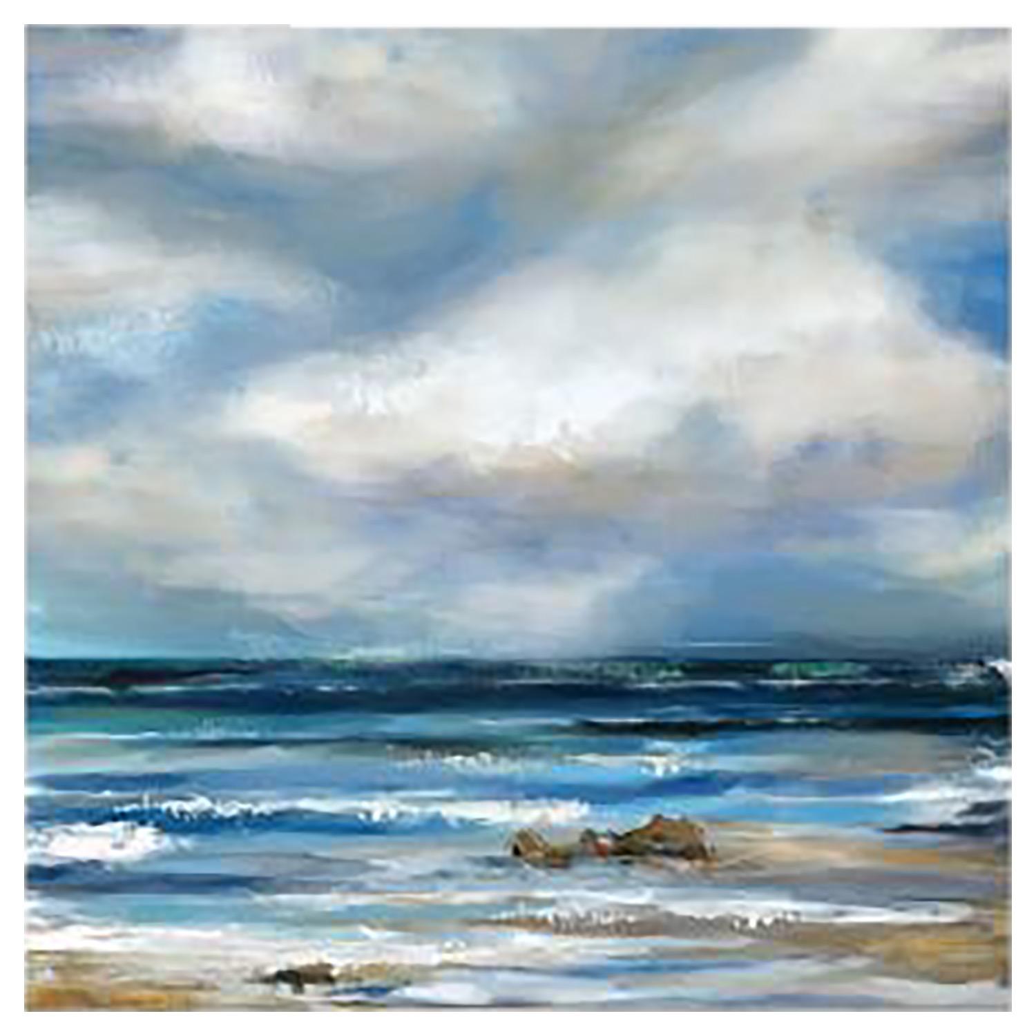 23" x 23" The Sea 2 Canvas Art