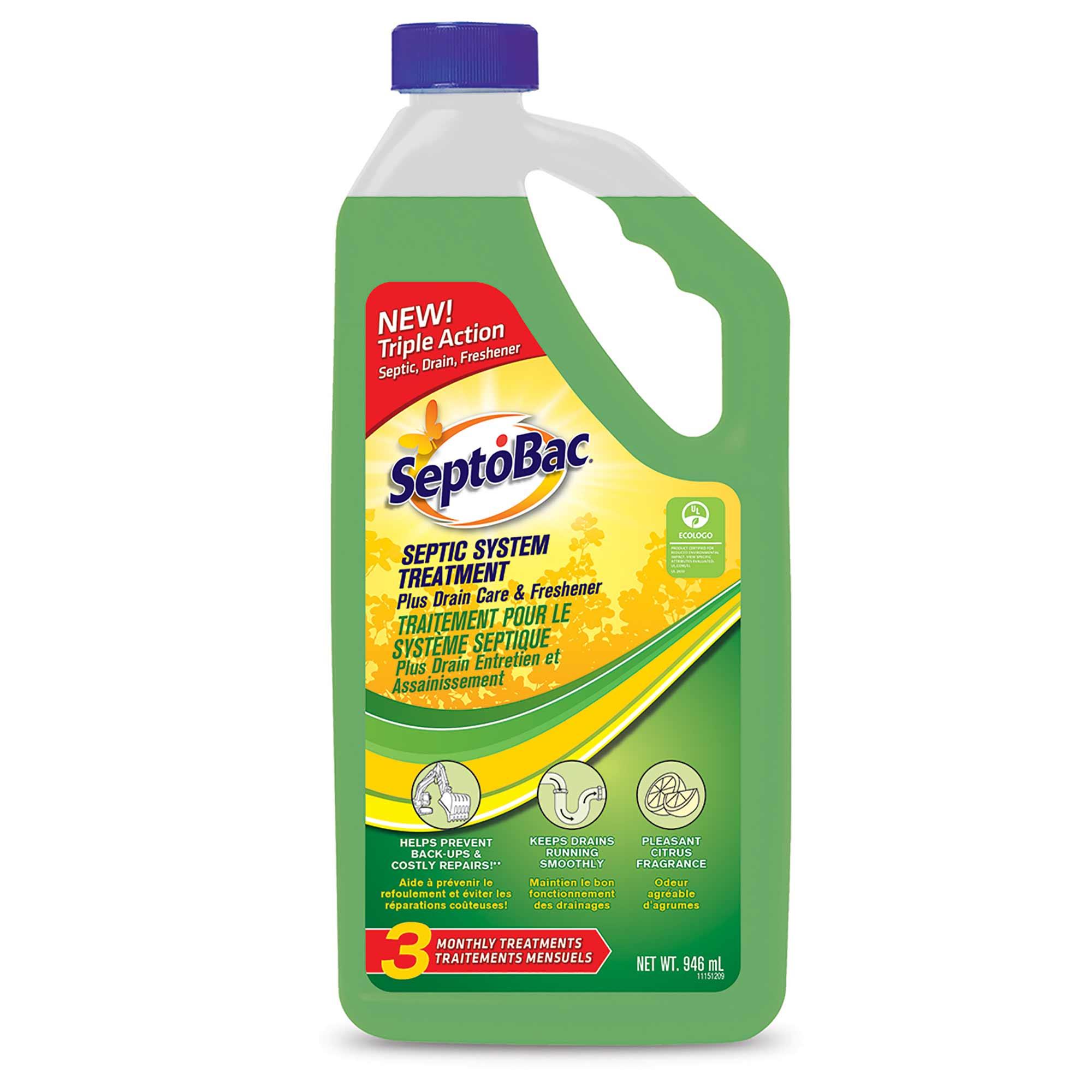 Traitement liquide de fosse septique Septo Bac 3 mois