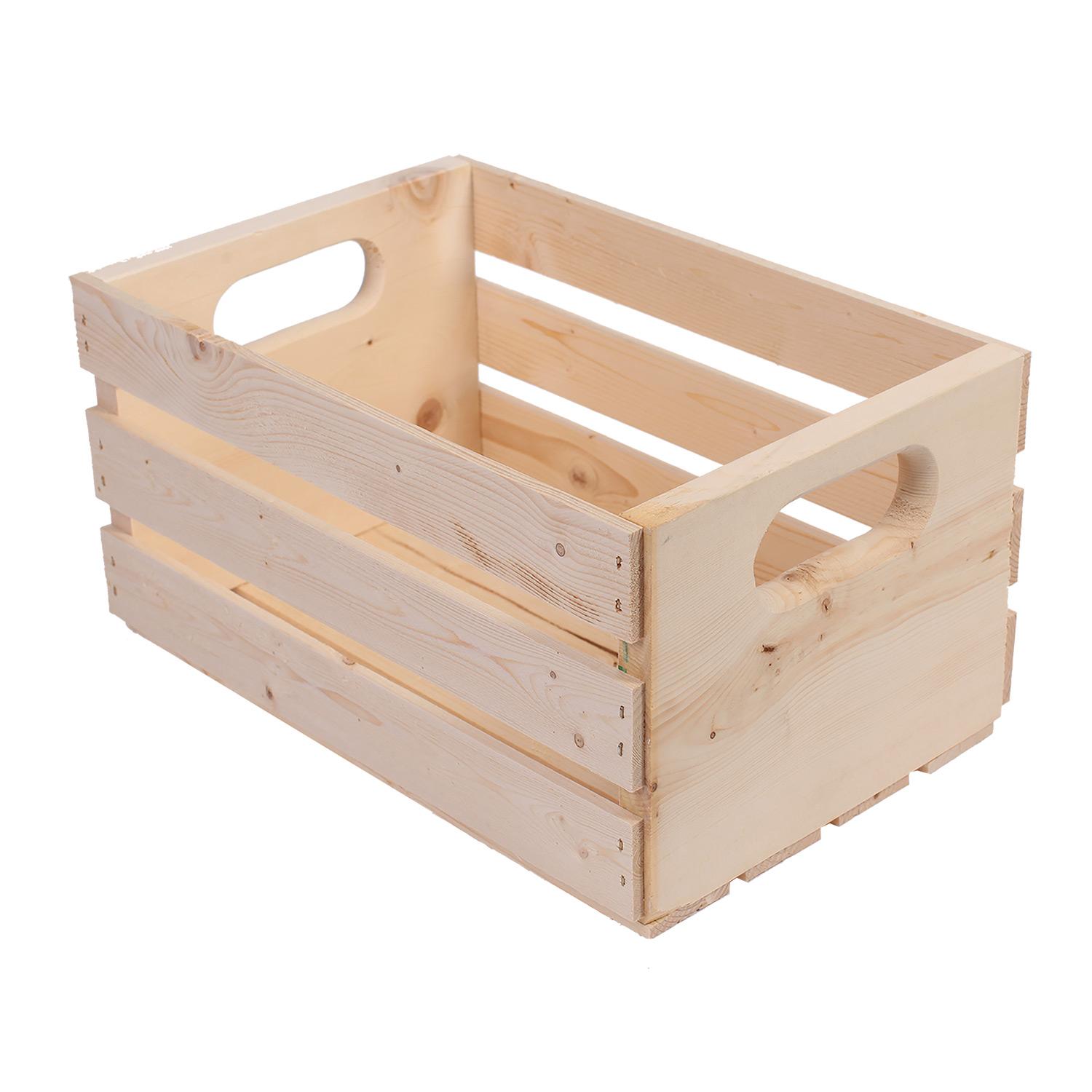 Caisse en pin 15 po, moyen
