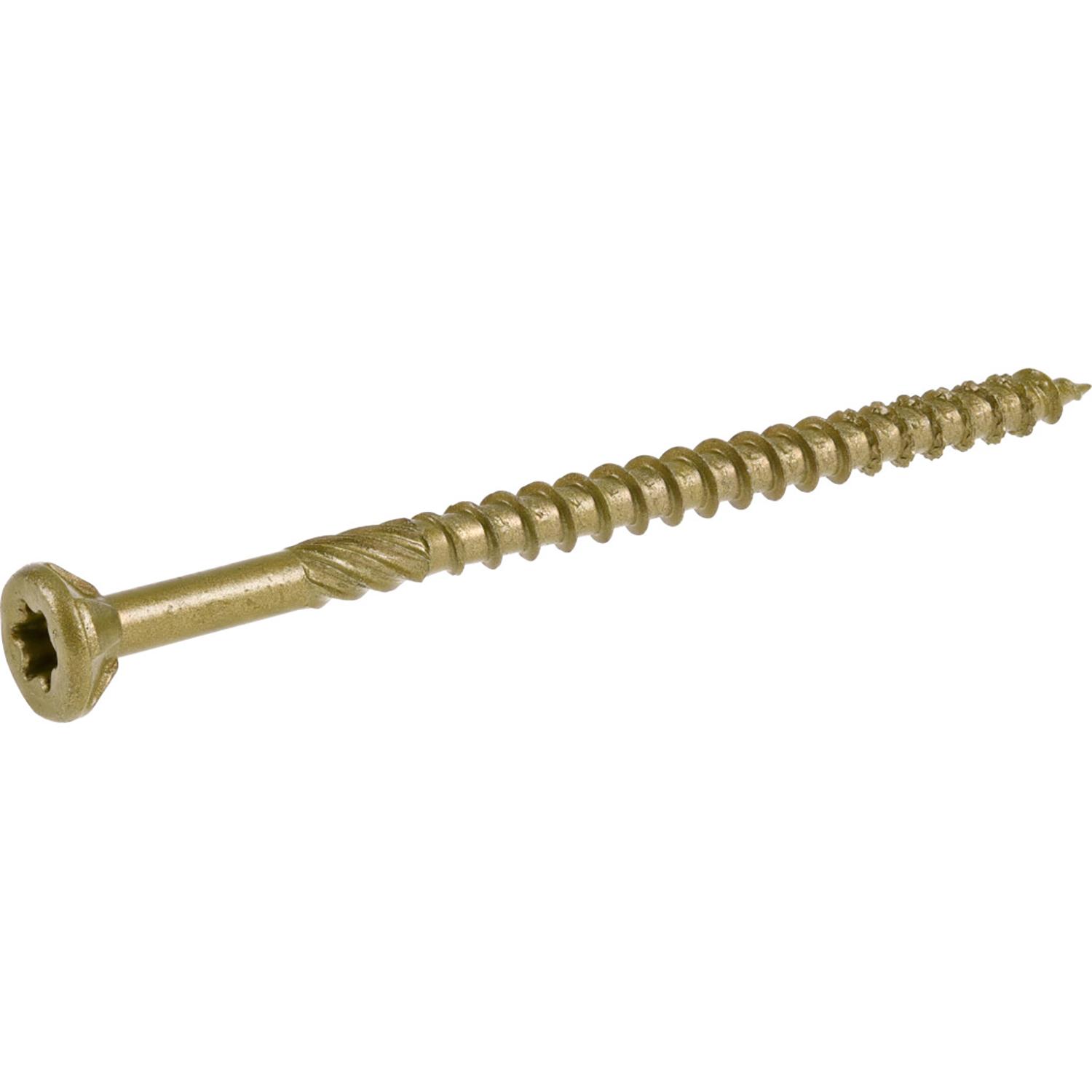 #9 x 3" Power Pro Premium Exterior Wood Screw-200/Jar