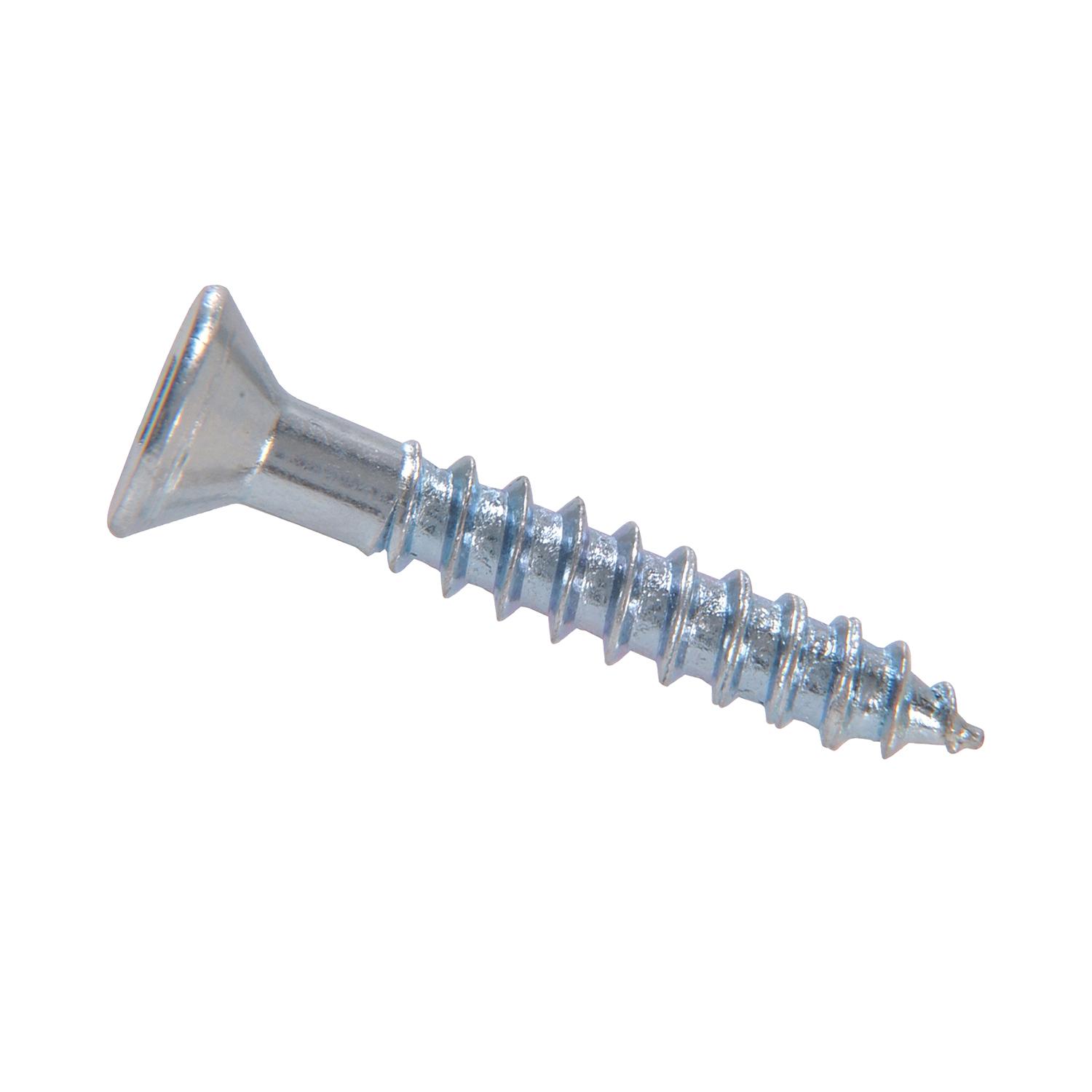 #6 x 1-1/2" Flat Head Square Drive Wood Screw-100/Pack