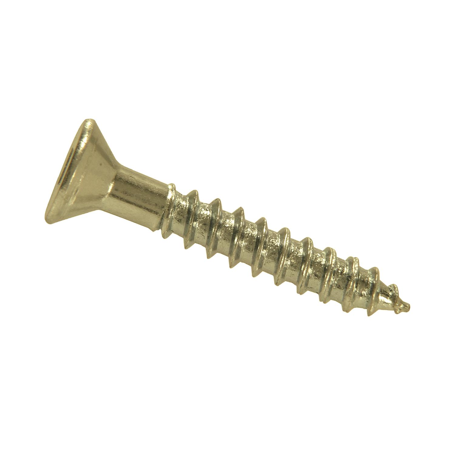 #8 x 1-1/4" Flat Head Square Drive Wood Screw-100/Pack