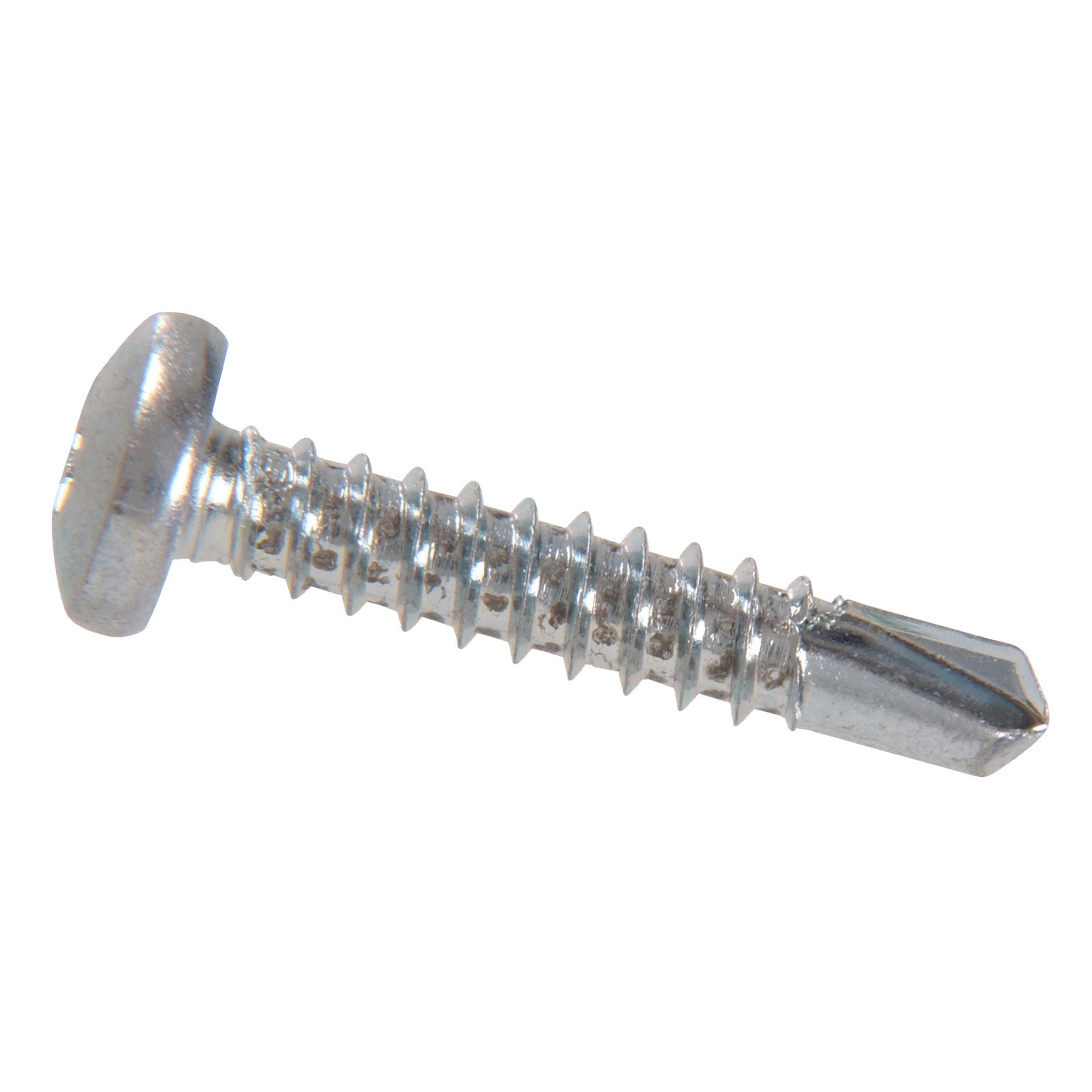 #6 x 1/2" Zinc Pan Head Sheet Metal Screw-100/Pack