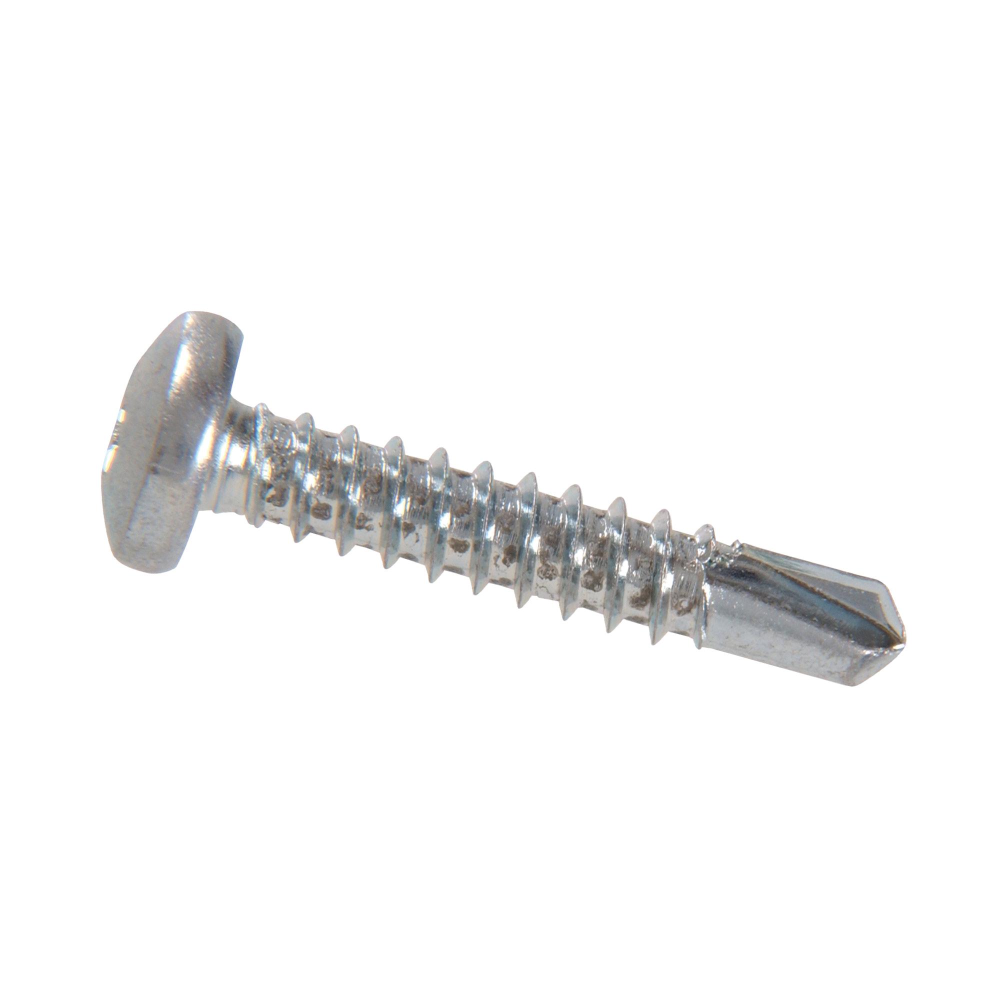 #6 x 3/4" Zinc Pan Head Sheet Metal Screw-100/Pack
