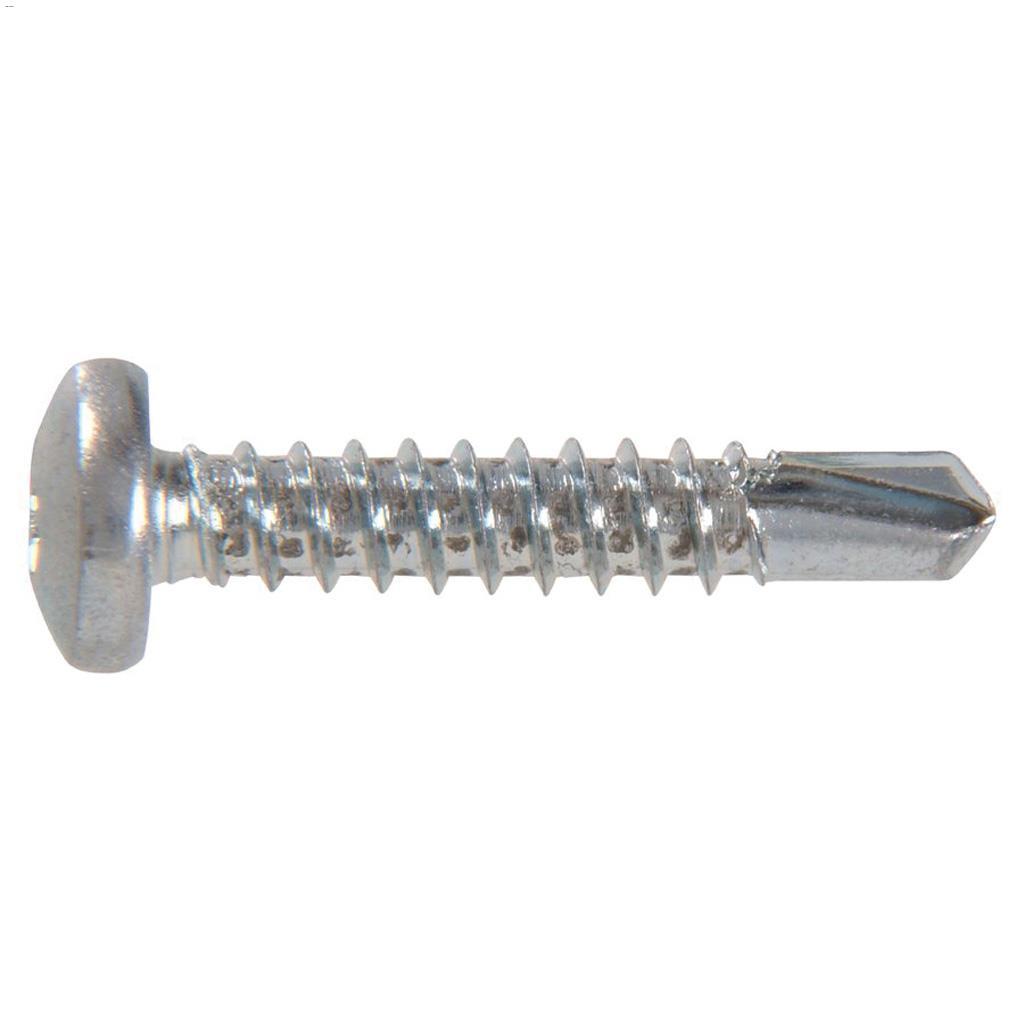 #8 x 1/2" Zinc Pan Head Sheet Metal Screw-100/Pack