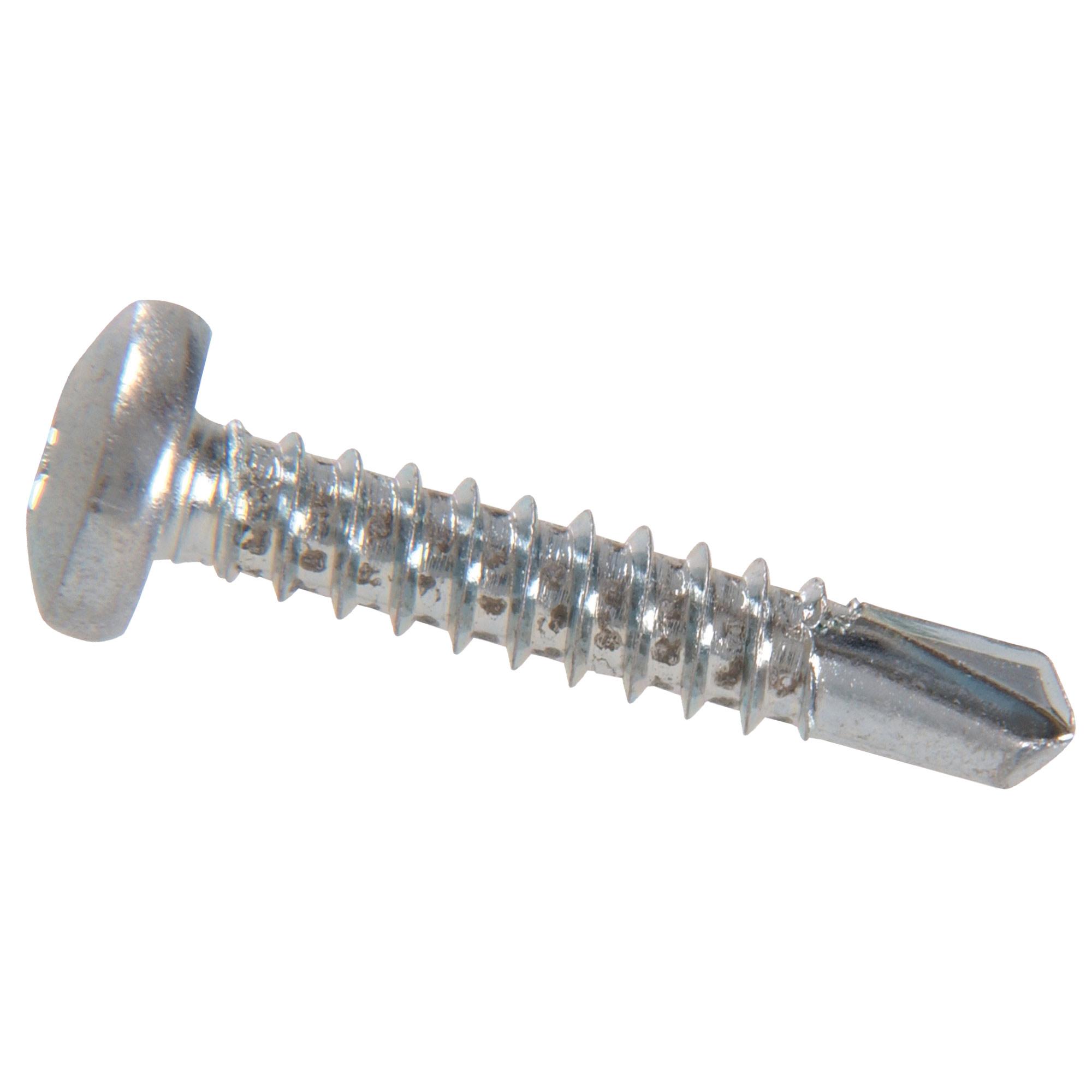 1/4" x 1-1/2" Zinc Pan Head Sheet Metal Screw-50/Pack
