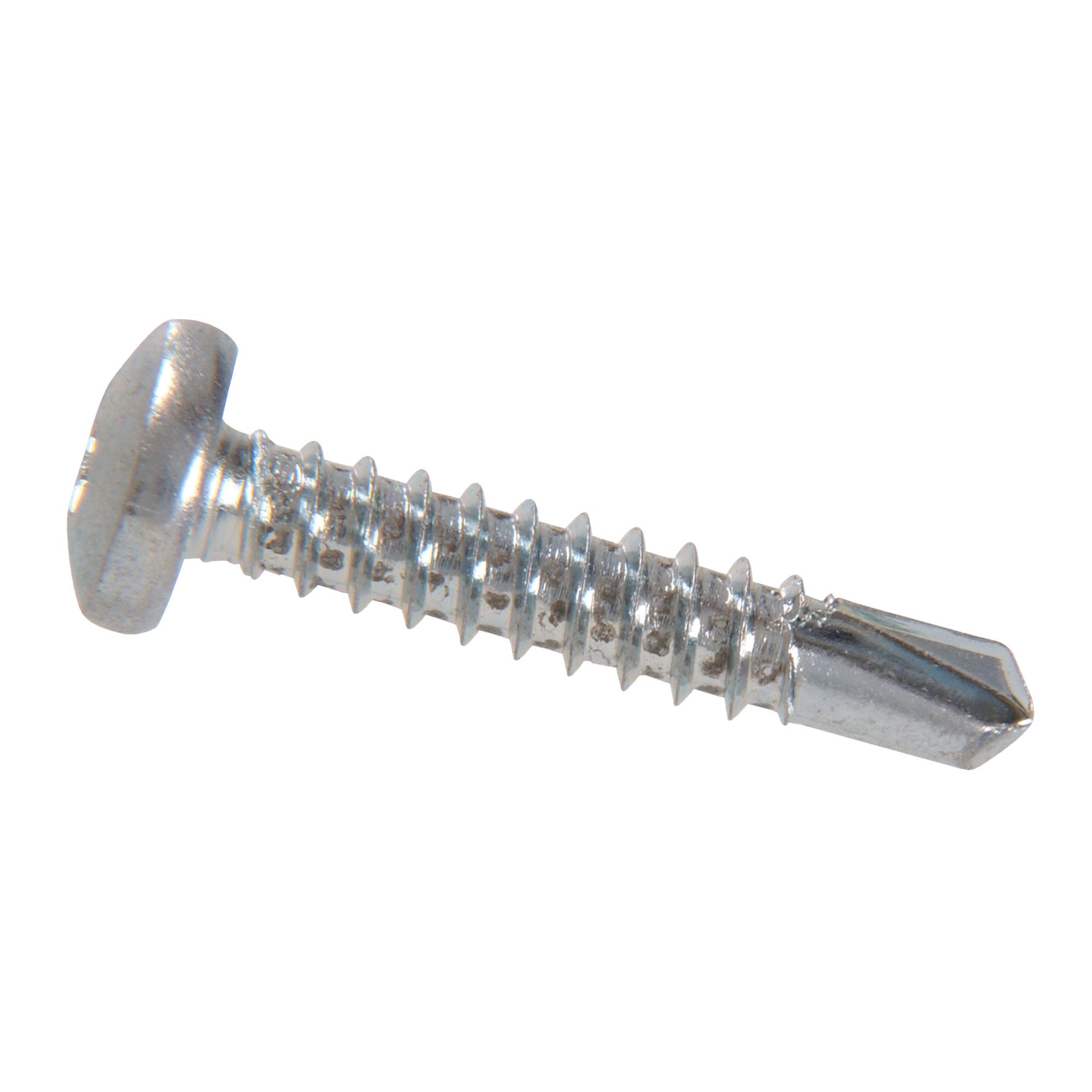 1/4" x 2" Zinc Pan Head Sheet Metal Screw-50/Pack