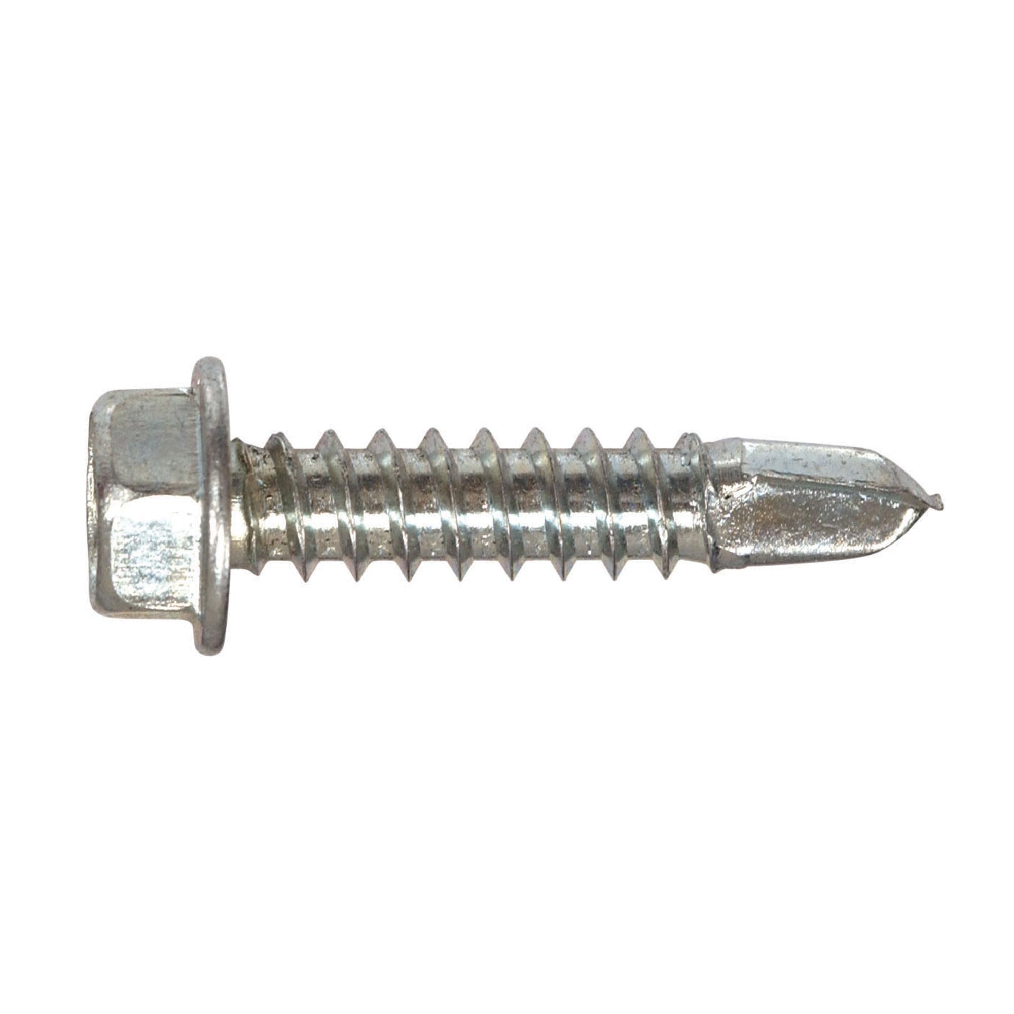 #6 x 1/2" Zinc HWH Sheet Metal Screw-100/Pack