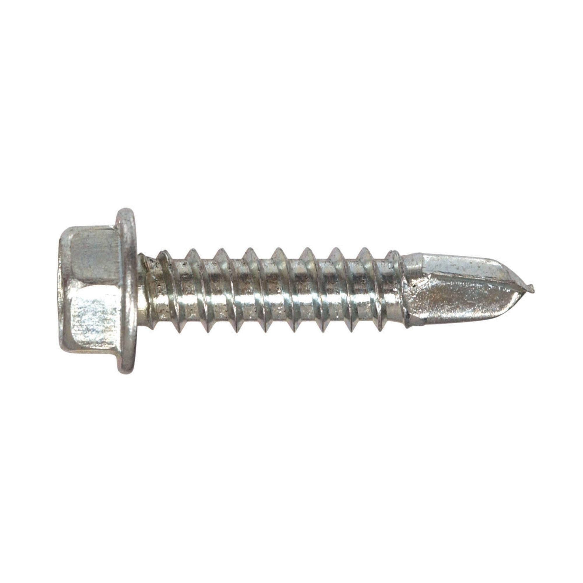 #12 x 3/4" Zinc HWH Sheet Metal Screw-100/Pack