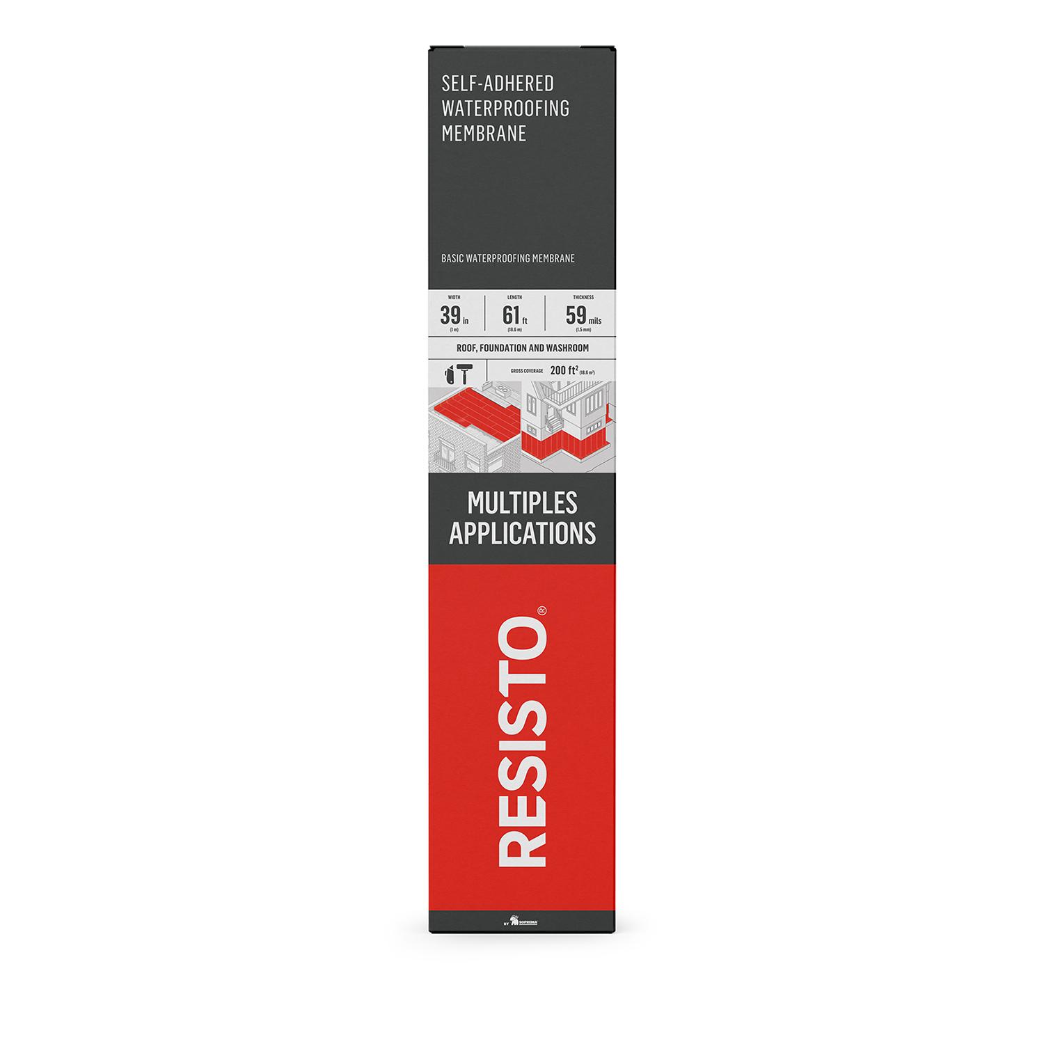 Self-Adhered Waterproofing Membrane 39" x 61'