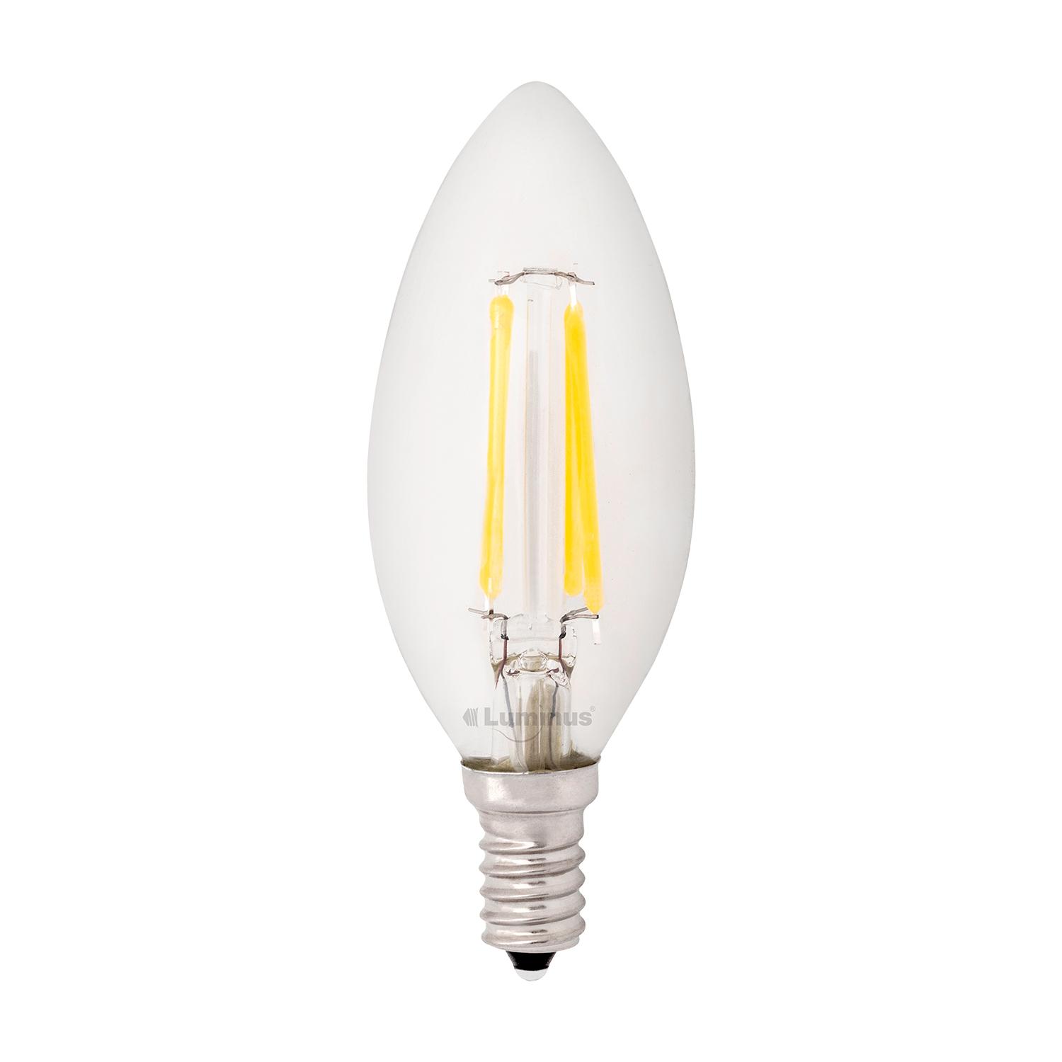 B10 4W Small Base 5000K Dimmable Filament LED Bulb