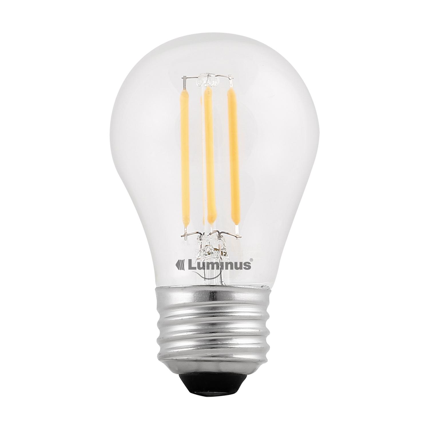 A15 4.5W 2700K Dimmable Filament LED Bulb-2/Pack