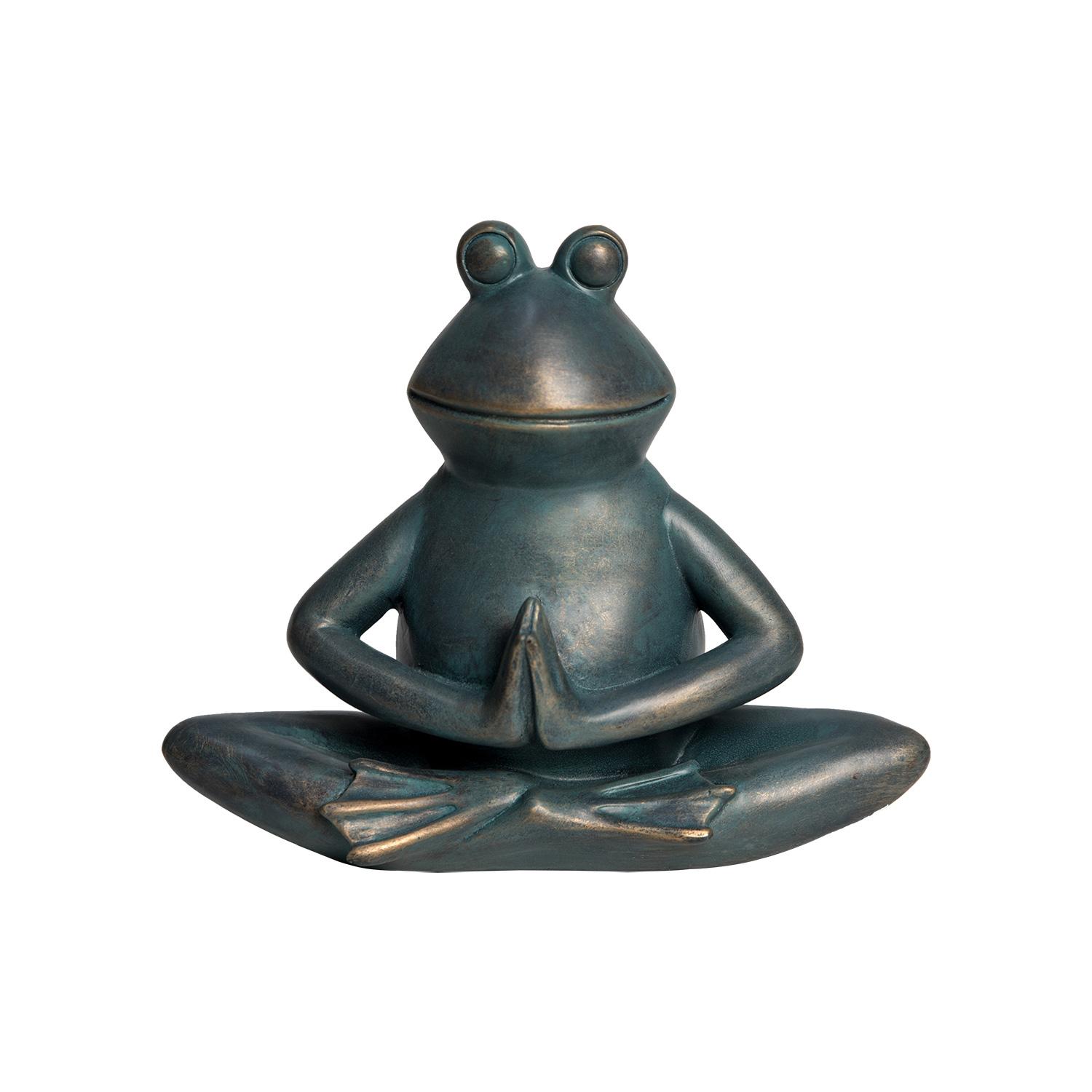 Frog In Namaste Pose