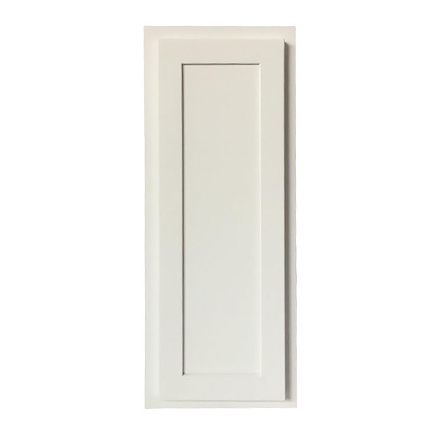 Armoire murale 12 x 30 po Shaker blanc