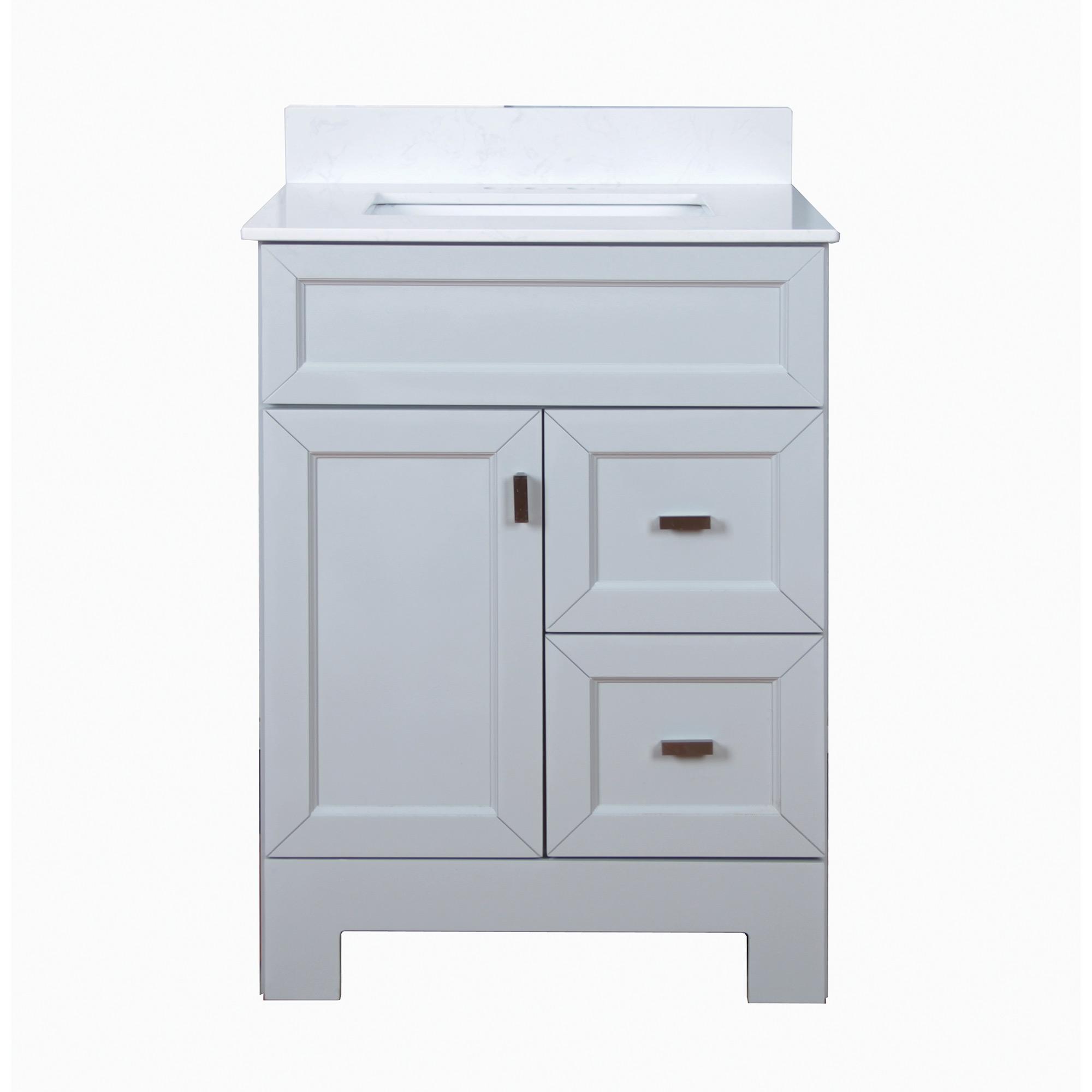 24" Vanity With Quartz Top