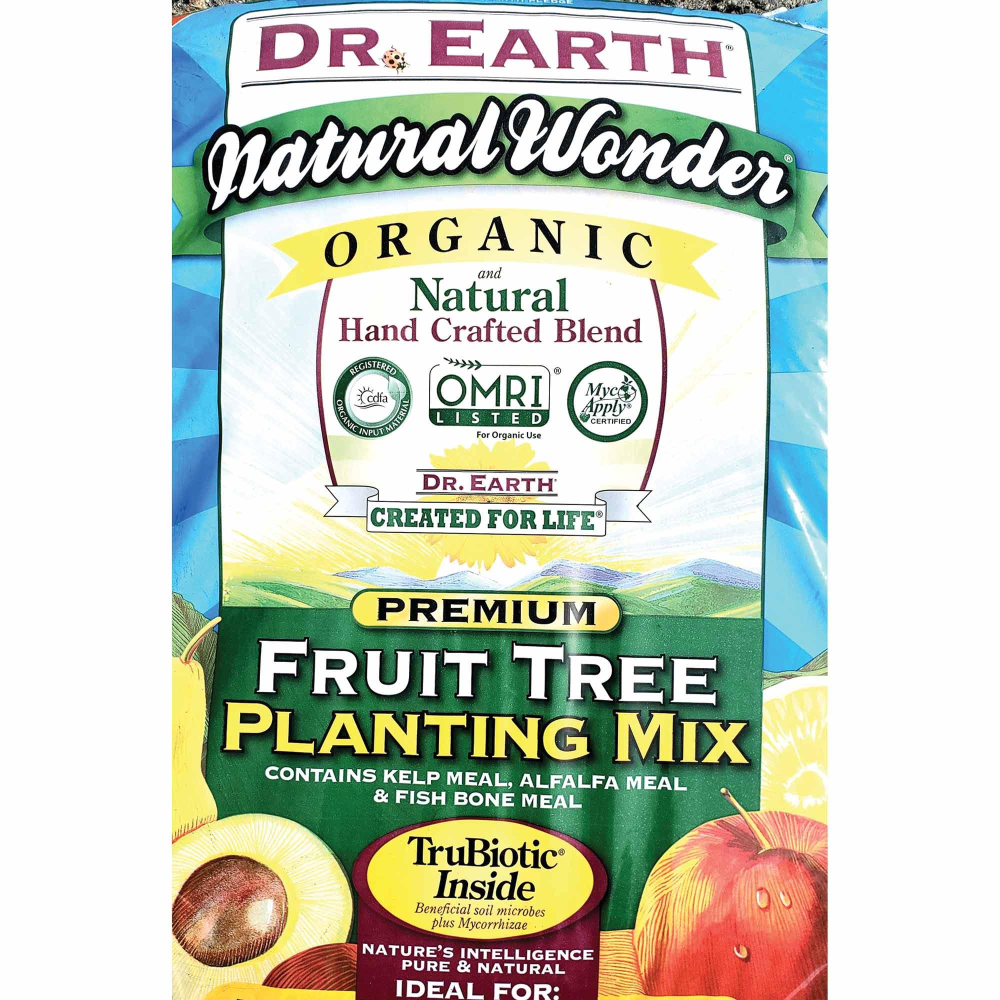 Mélange de terre pour arbres fruitiers Doctor Earth 1,5 pi3