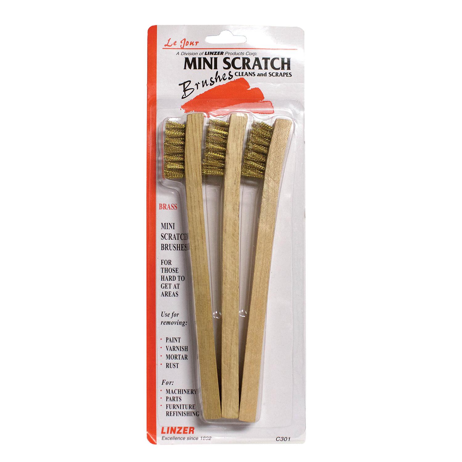 Mini Wire Brush-3/Pack