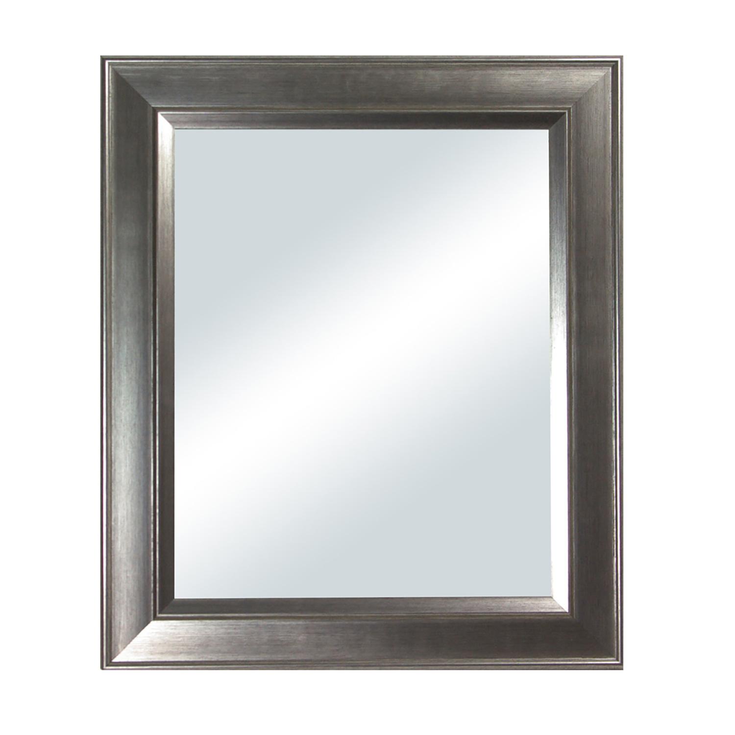 Miroir 29 x 41 po Gemini argent