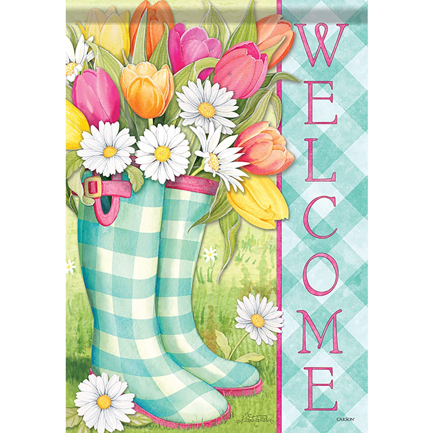 Spring Large Flag Boots 
