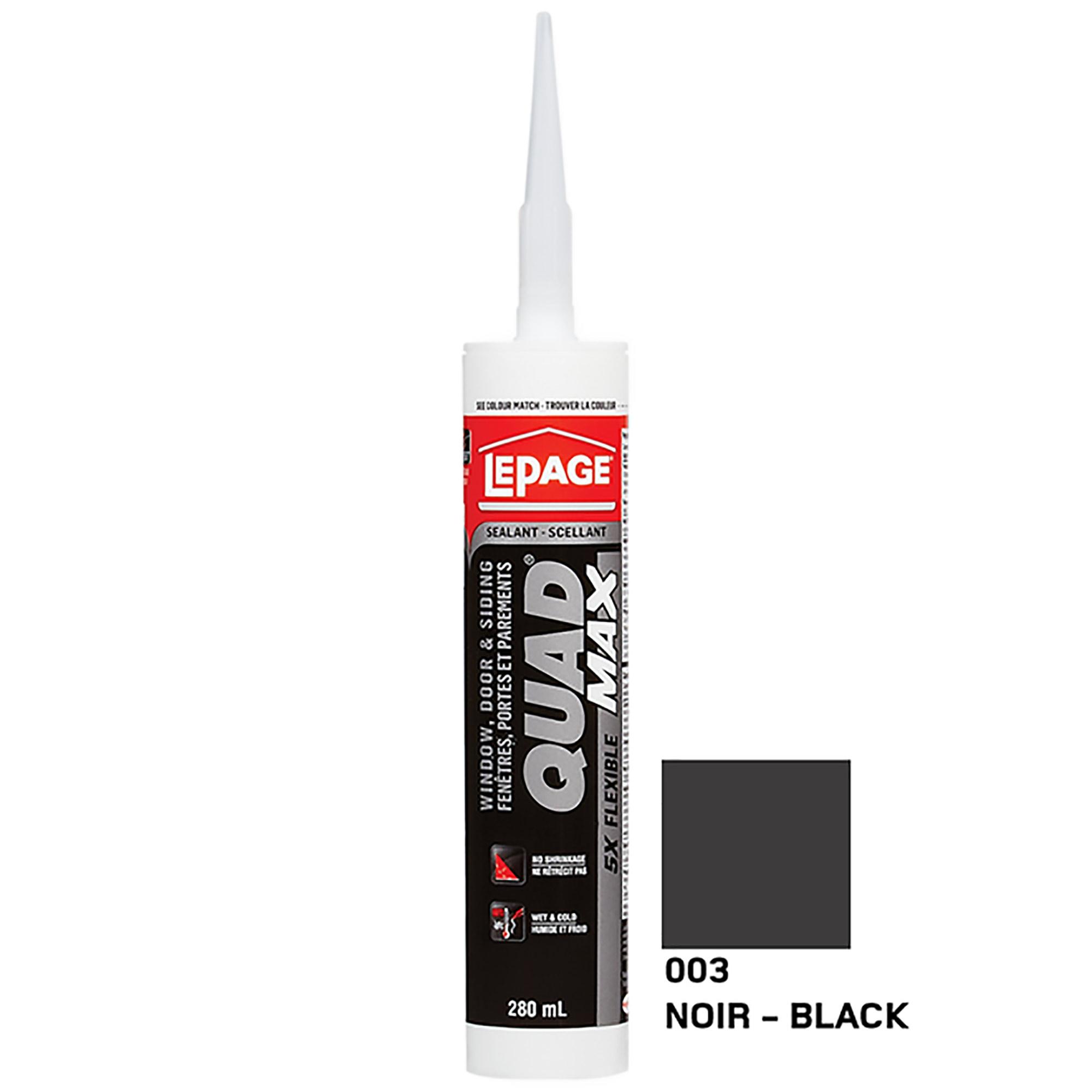 Quad Max Black Sealant, 280 mL