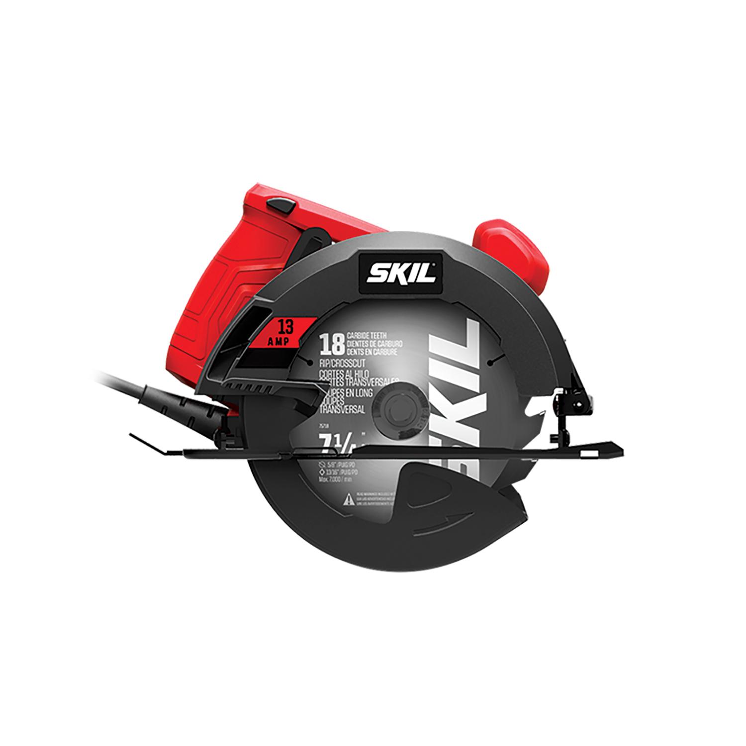 Scie circulaire 13 A 7 1/4 po